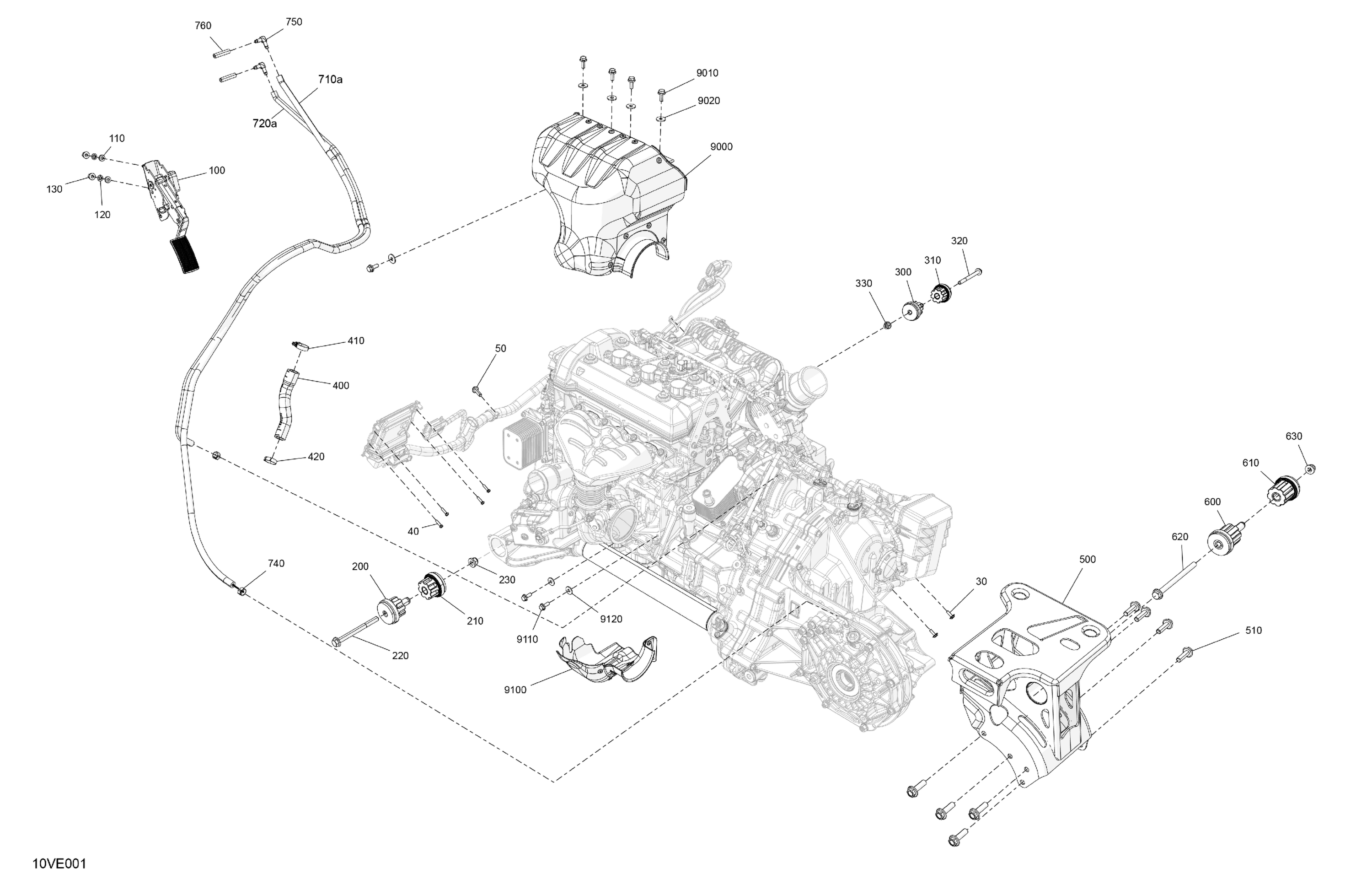 Схема узла: Engine - System