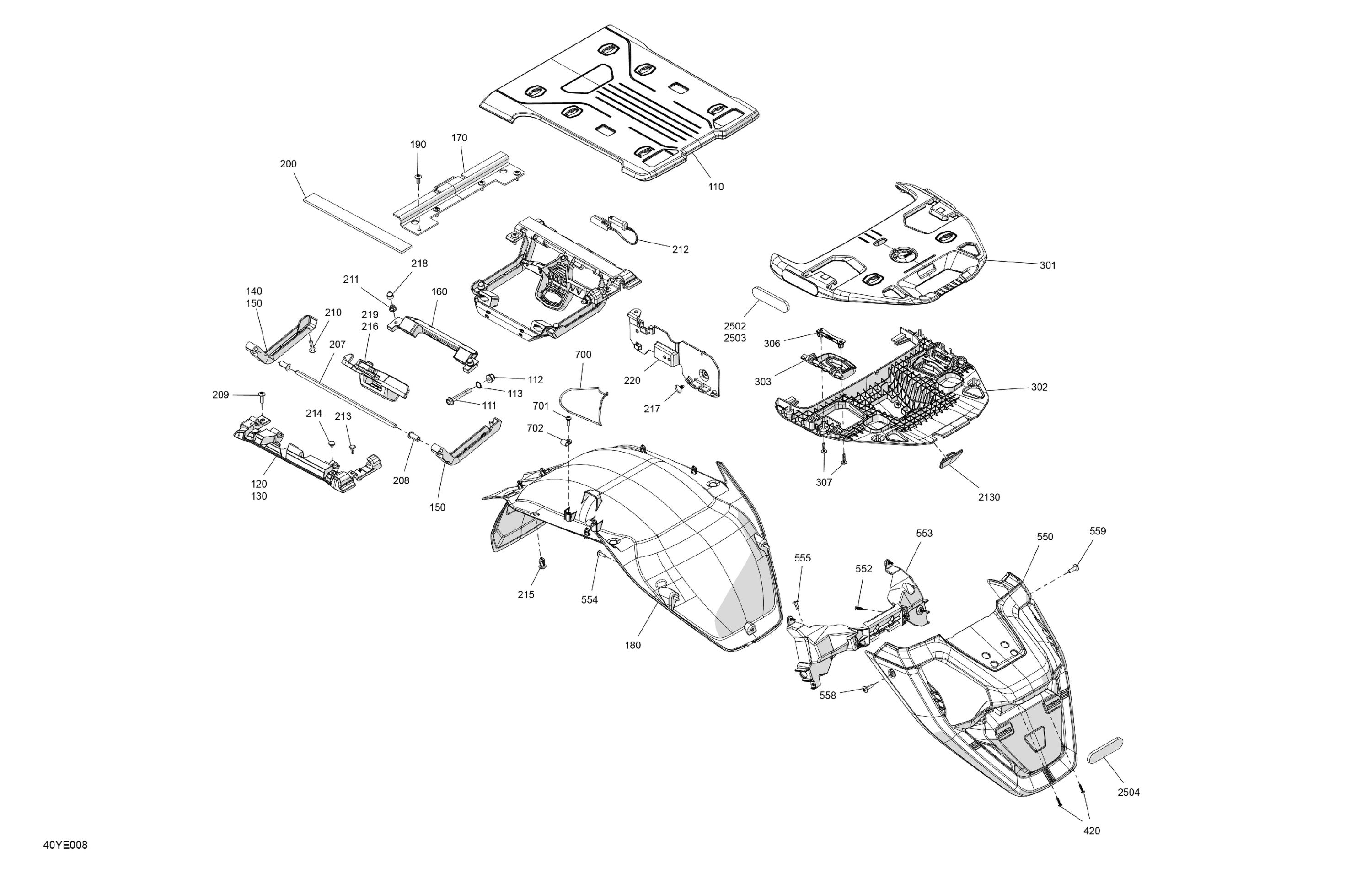 Body - Cargo Structure And Rear Fenders