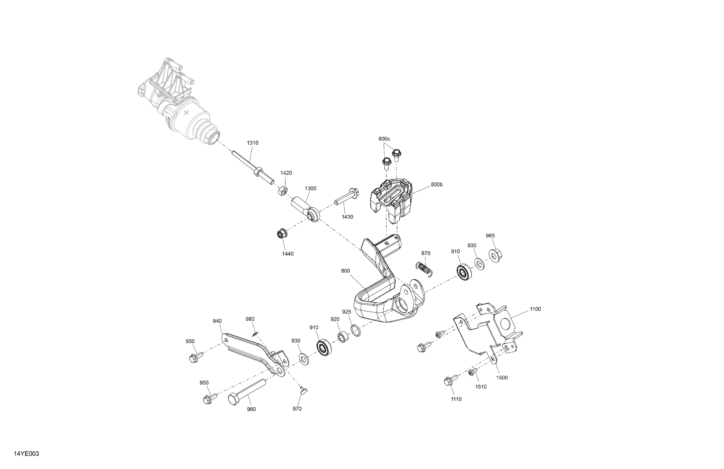 Схема узла: Mechanic - Brake Pedal