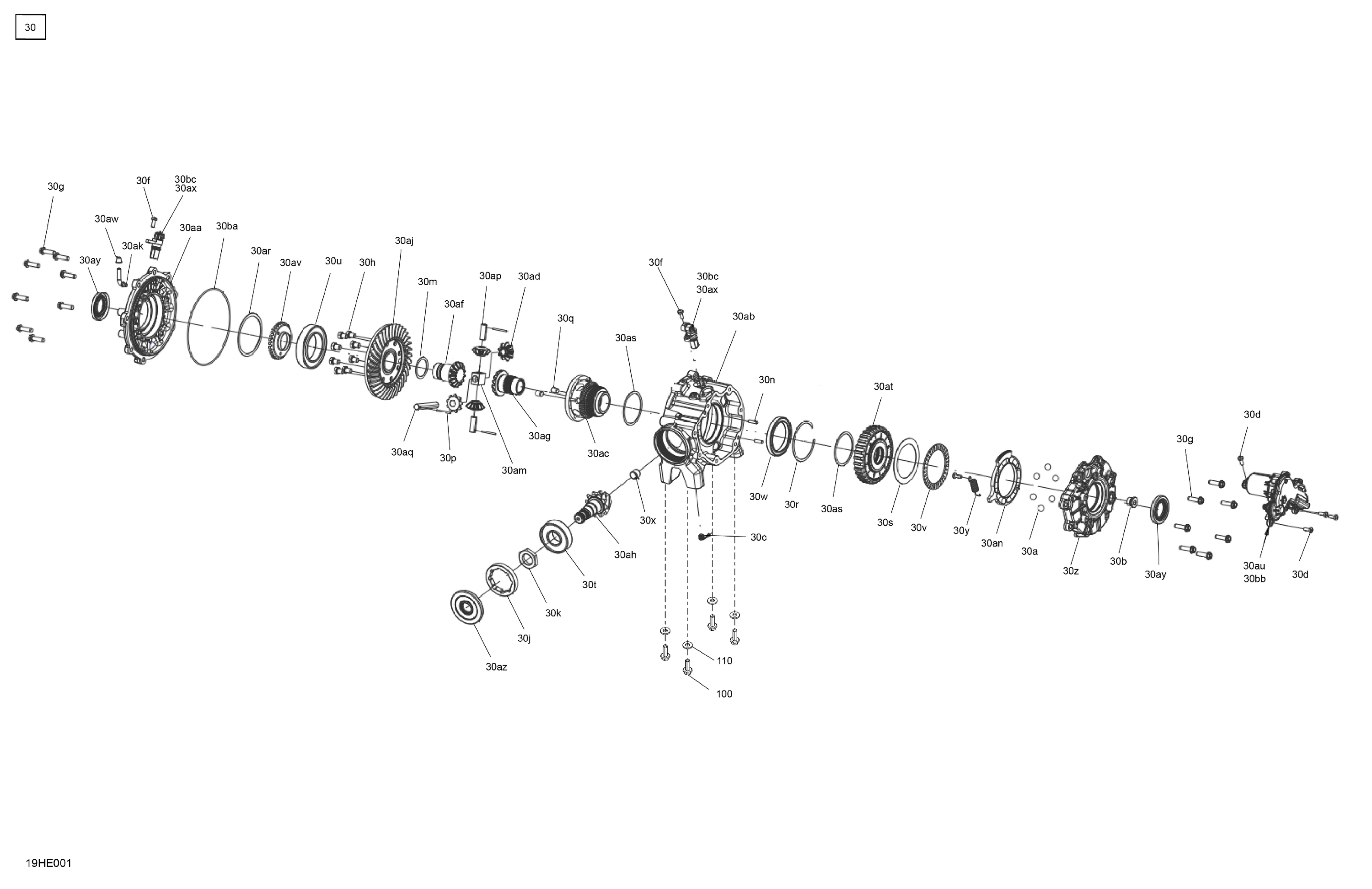 Drive - Front - Differential Parts