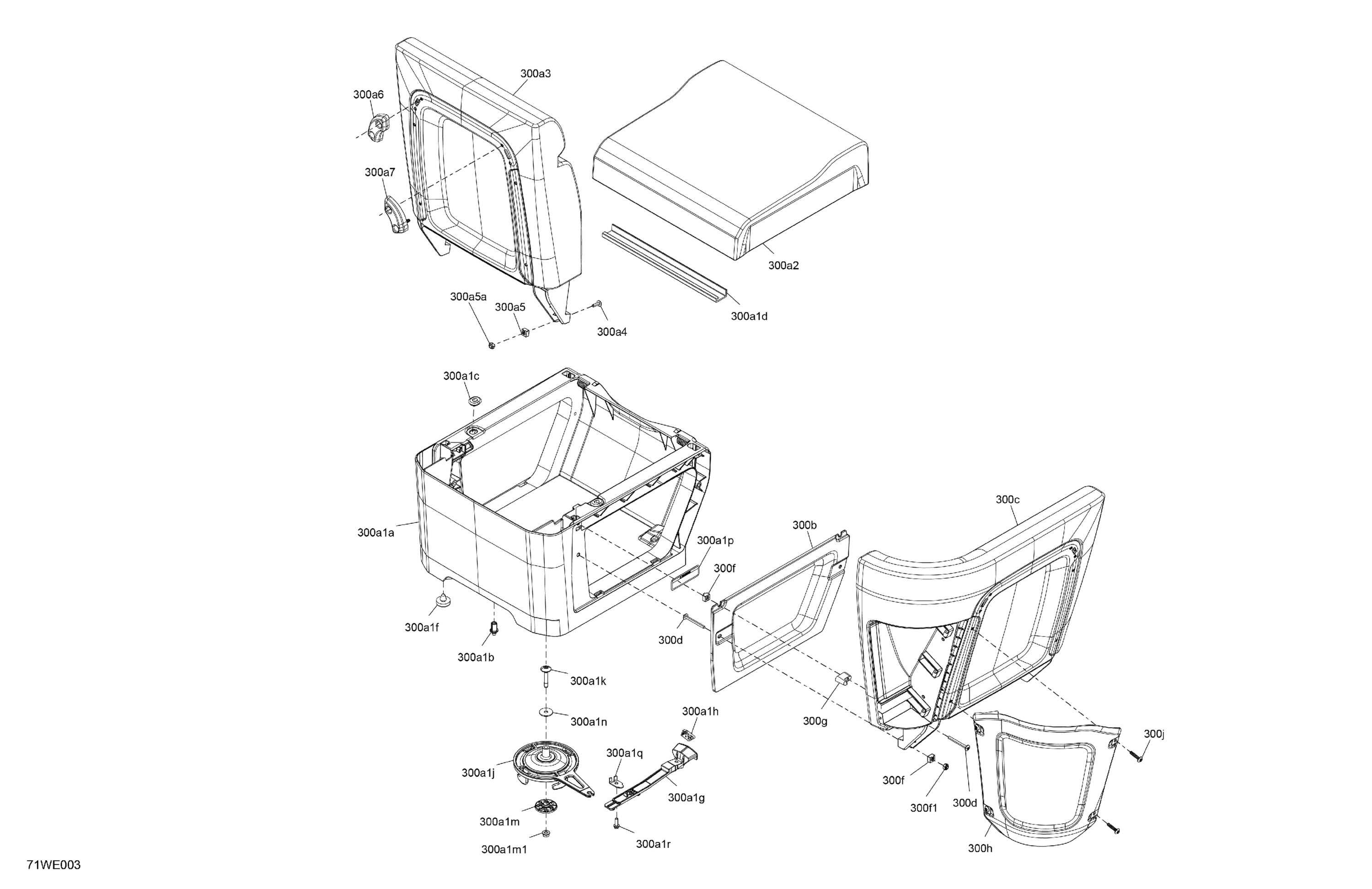 FURNITURE - Seat Corner Backrest (RH)