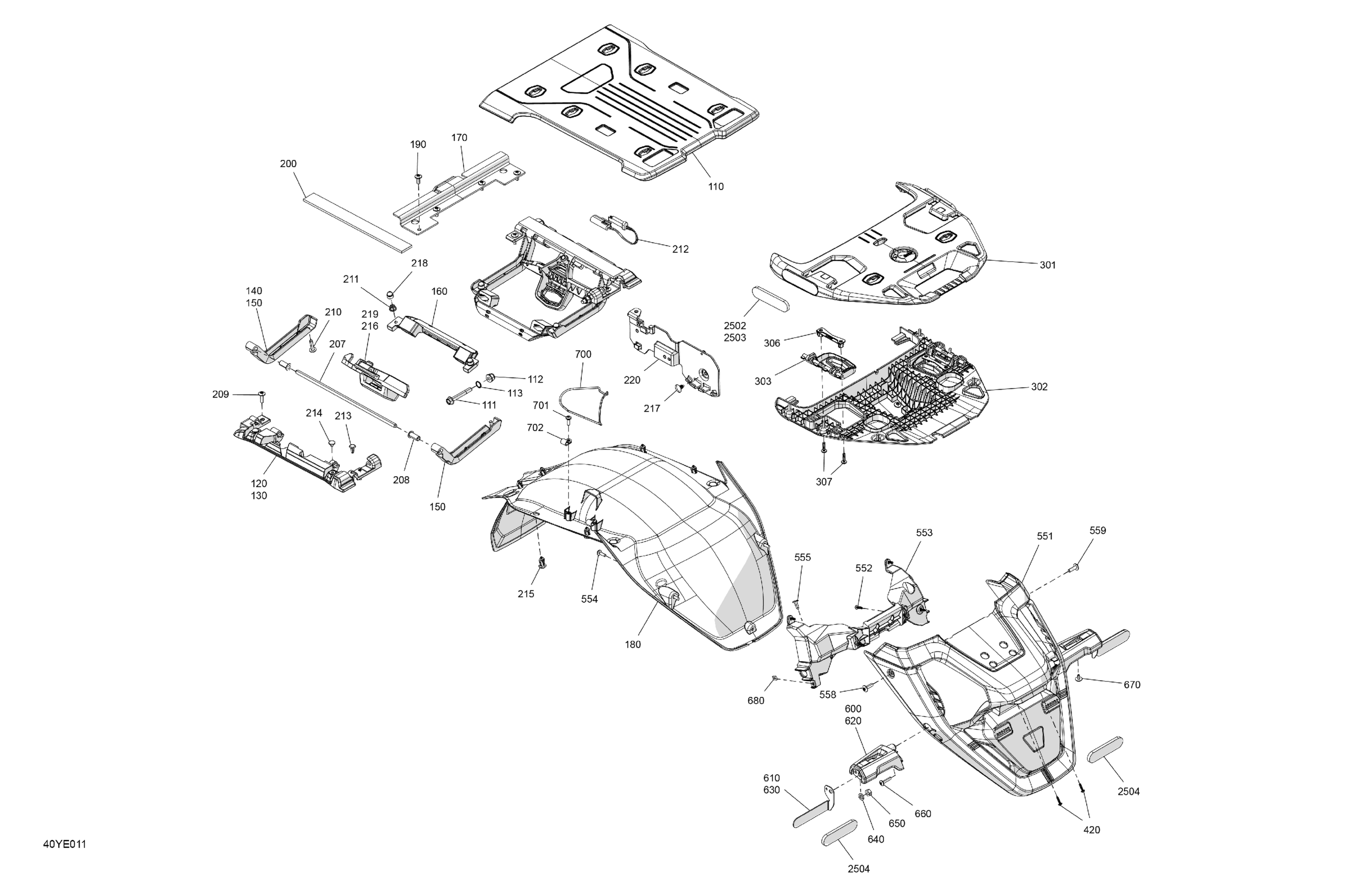 Body - Cargo Structure And Rear Fenders