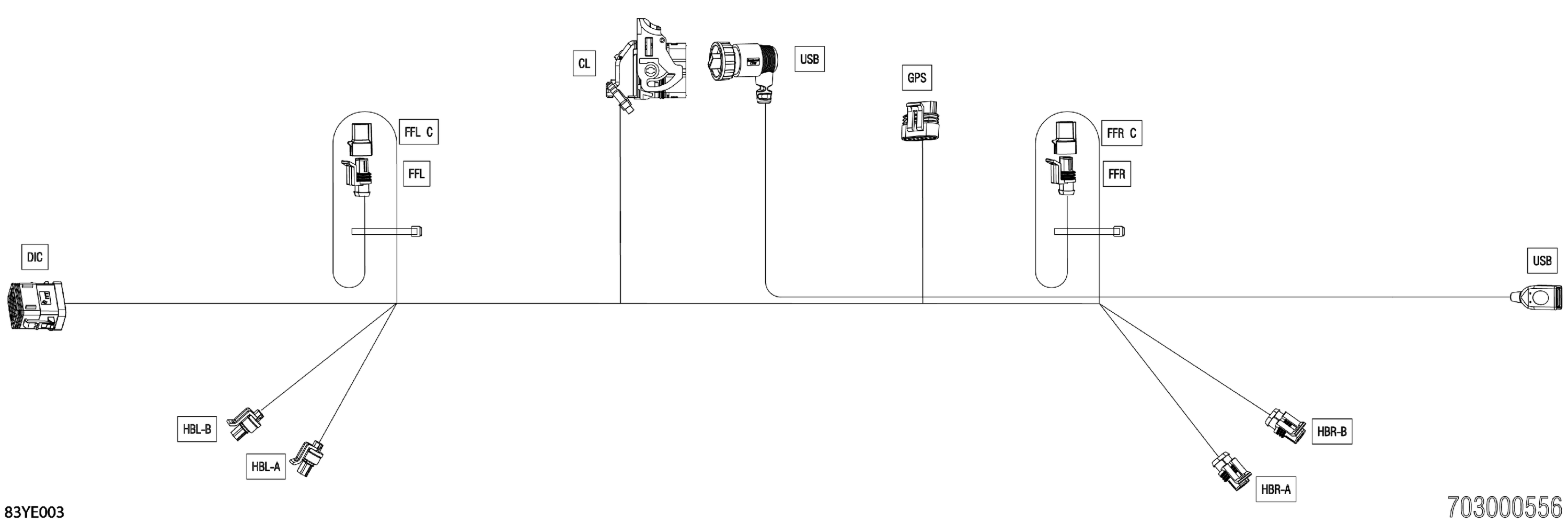 Electric - Console Wiring Harness