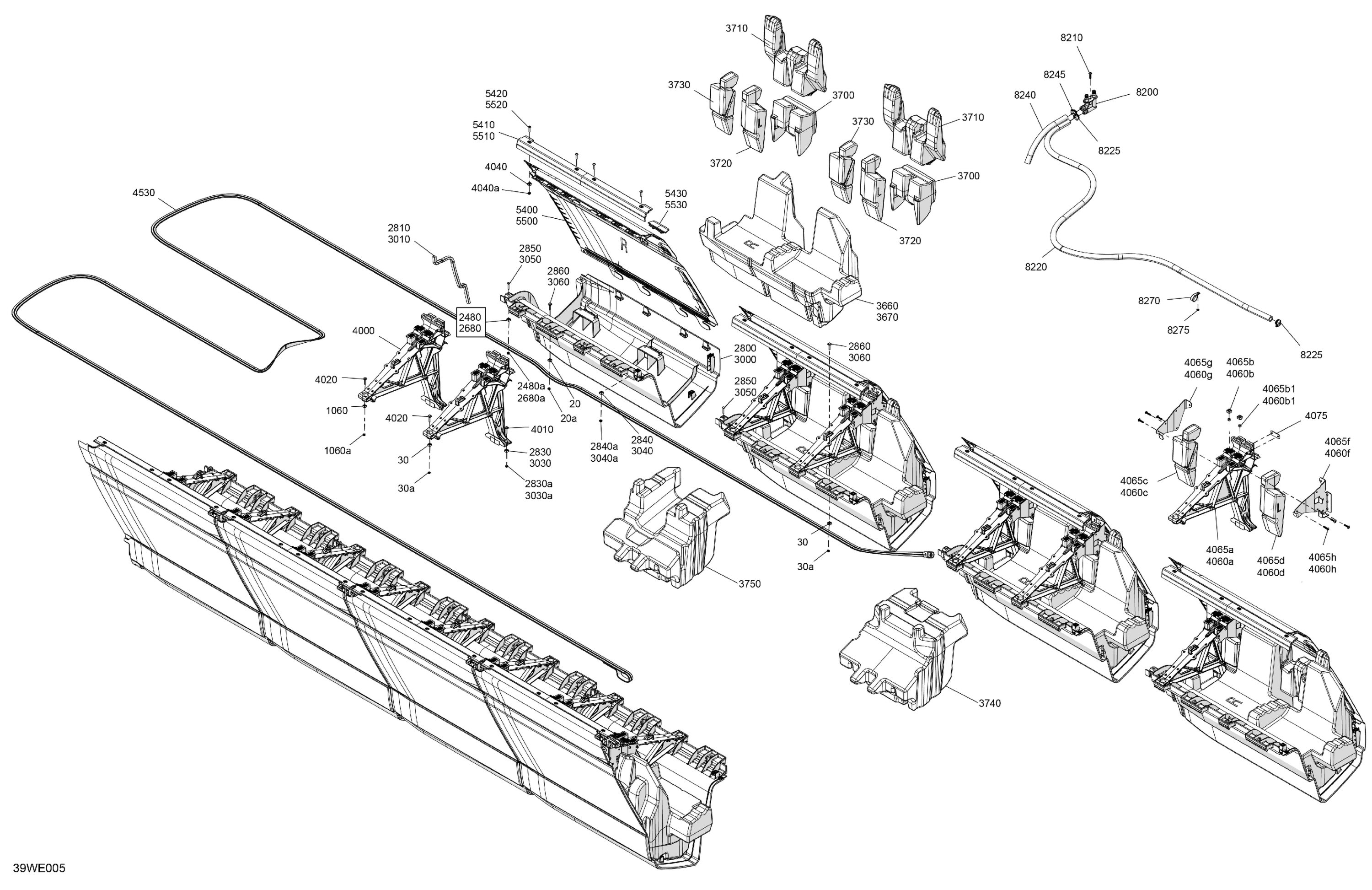 HULL - Central Float Deflector
