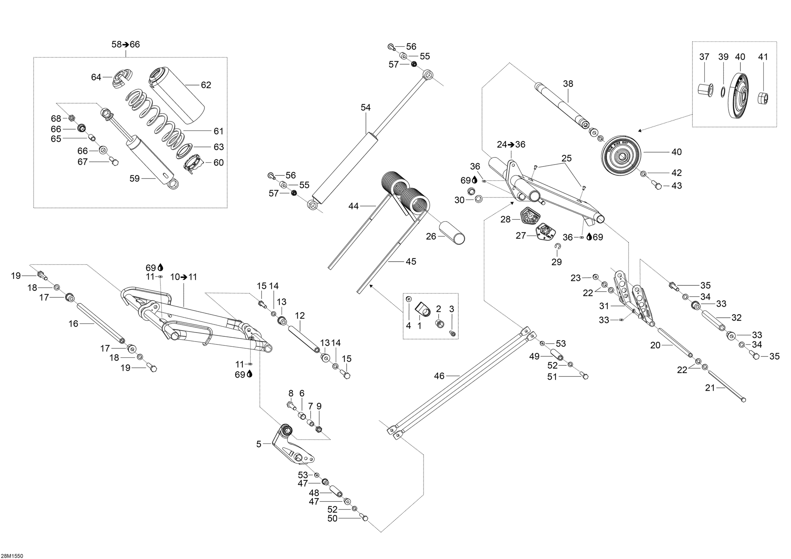 Rear Suspension B _28M1551