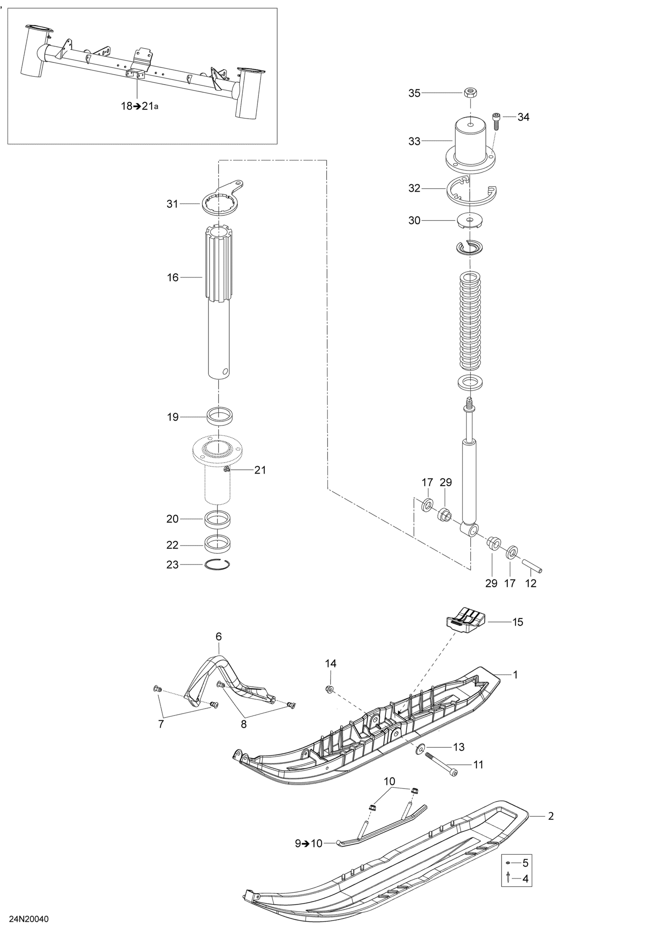 Suspension, Front - System