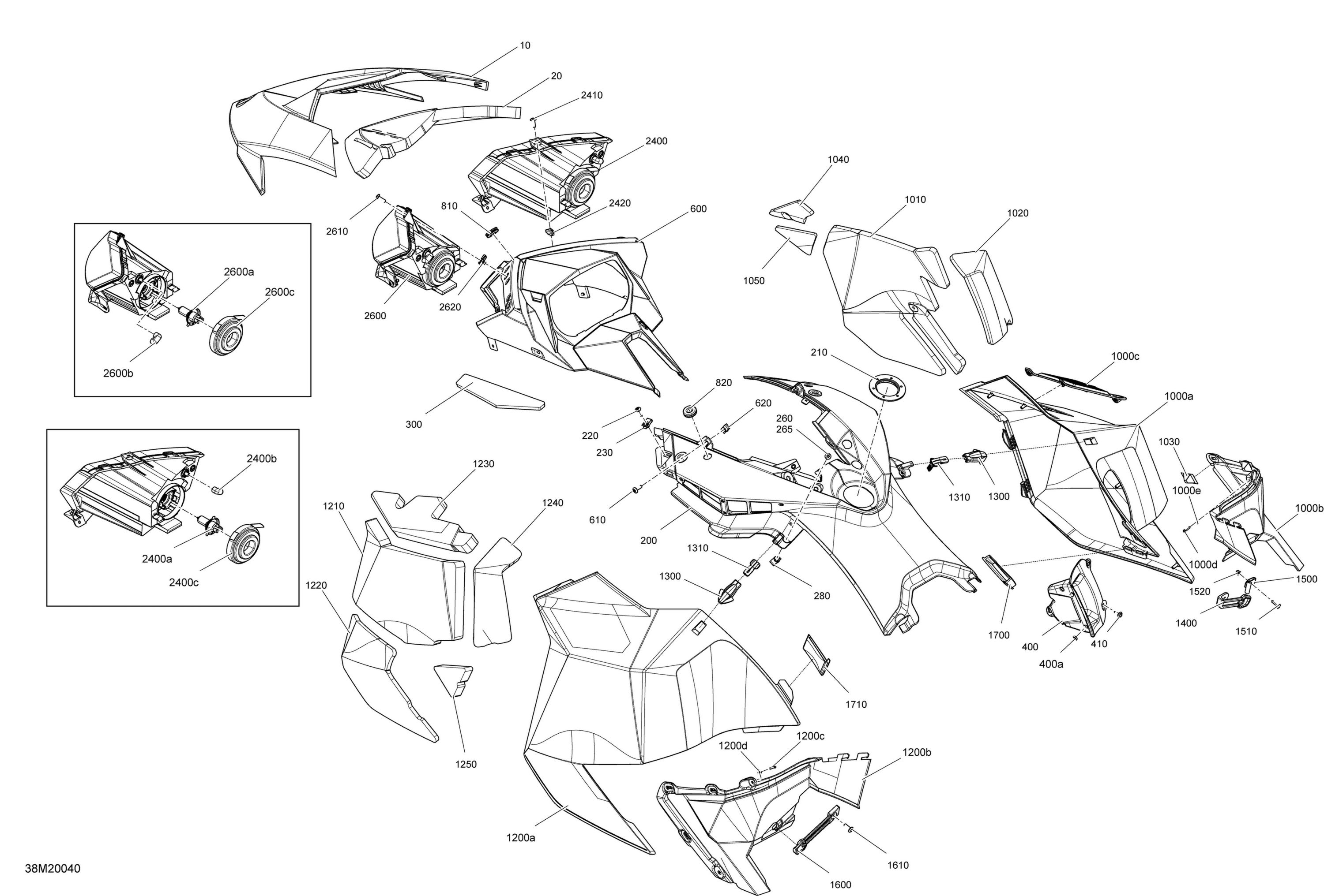 Body - Hood Section