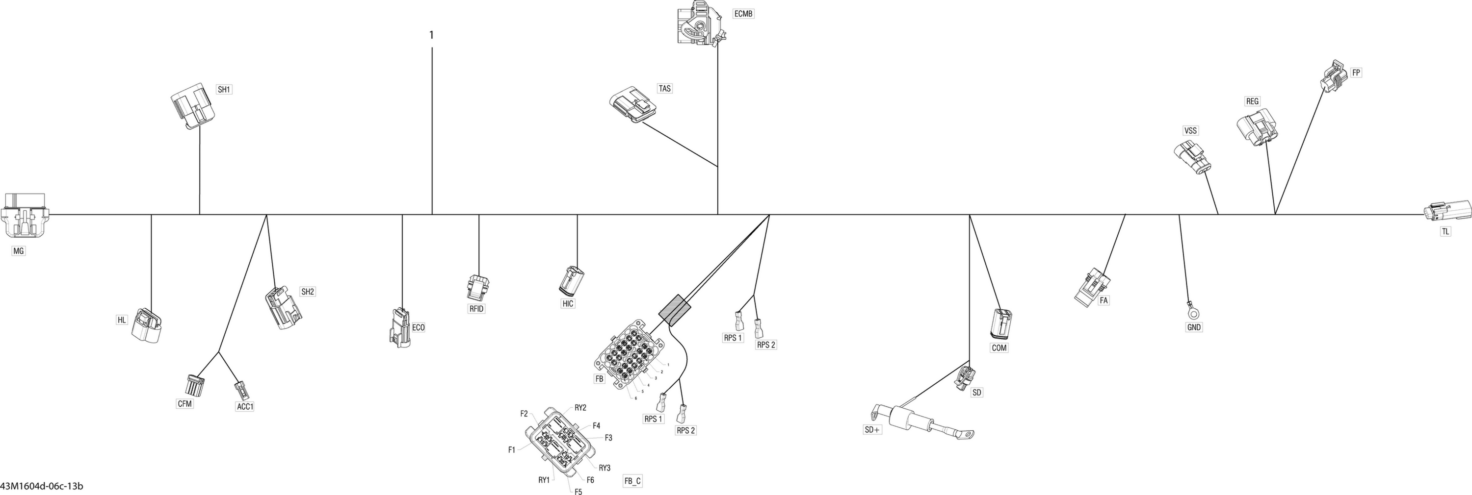 Electrical Harness - Package Adrenaline
