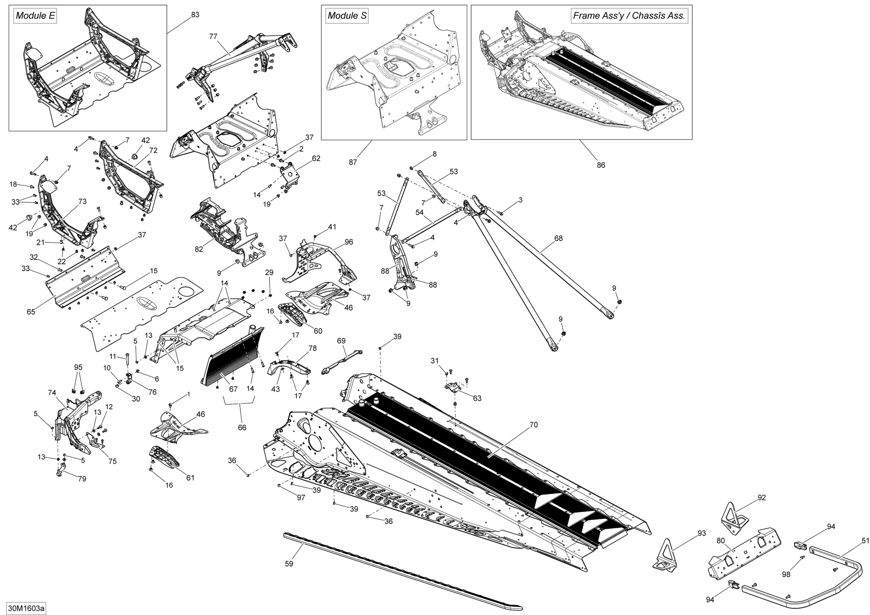 Схема узла: Frame - Package Sport