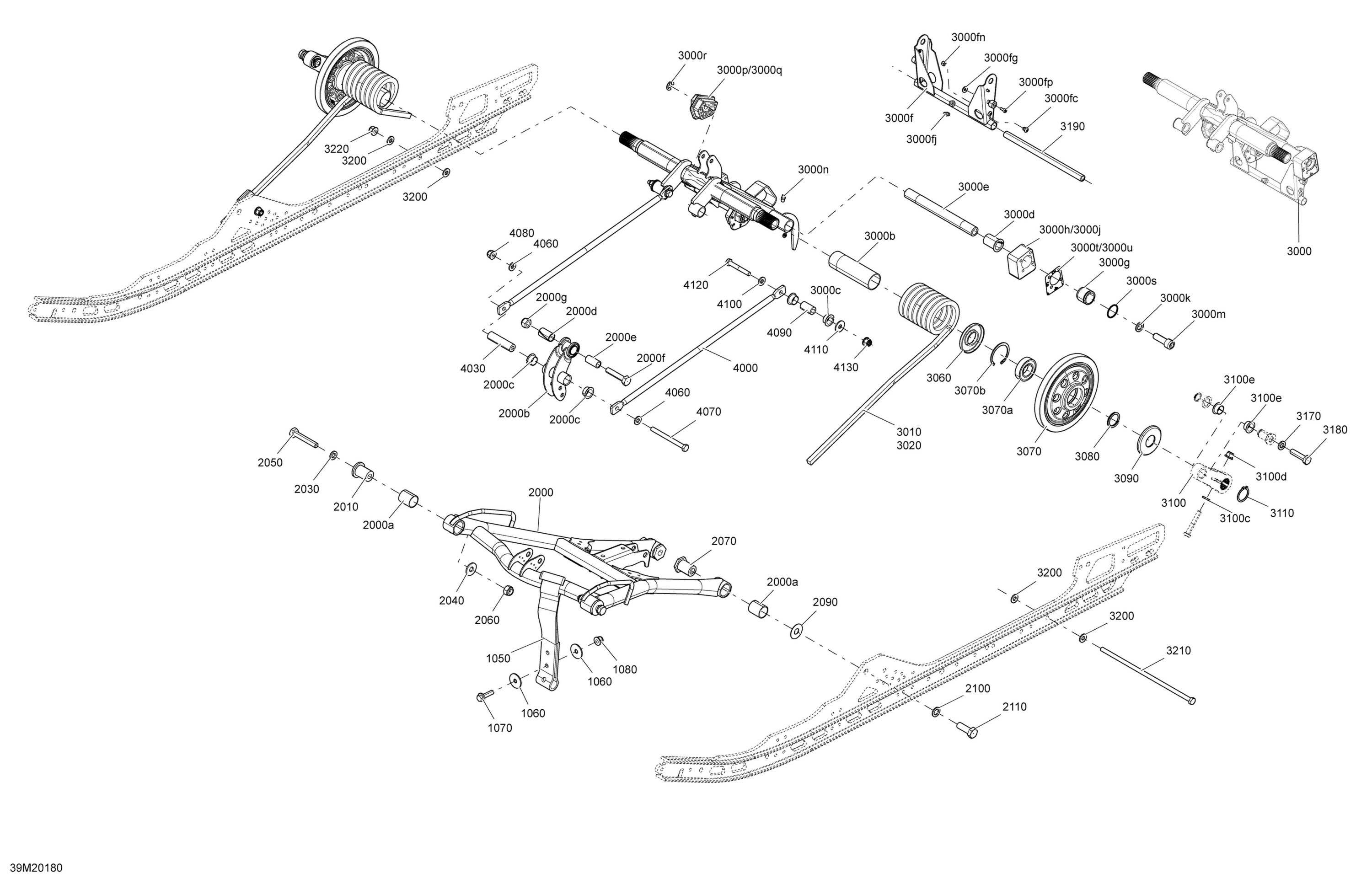 Suspension, Rear - Upper Section - X - Adrenaline