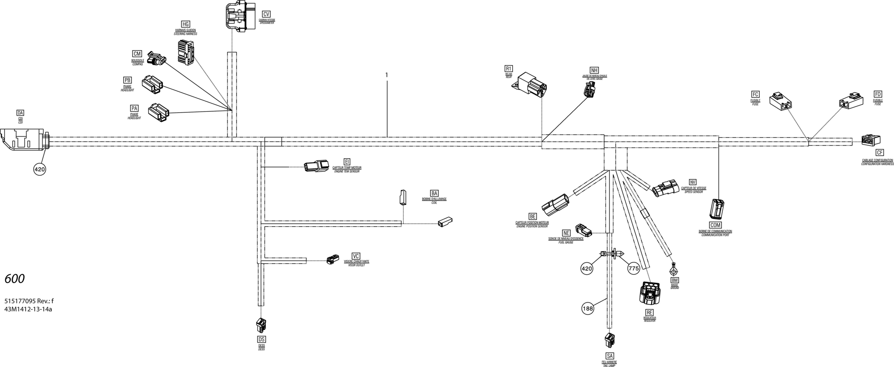 Electrical Harness 600