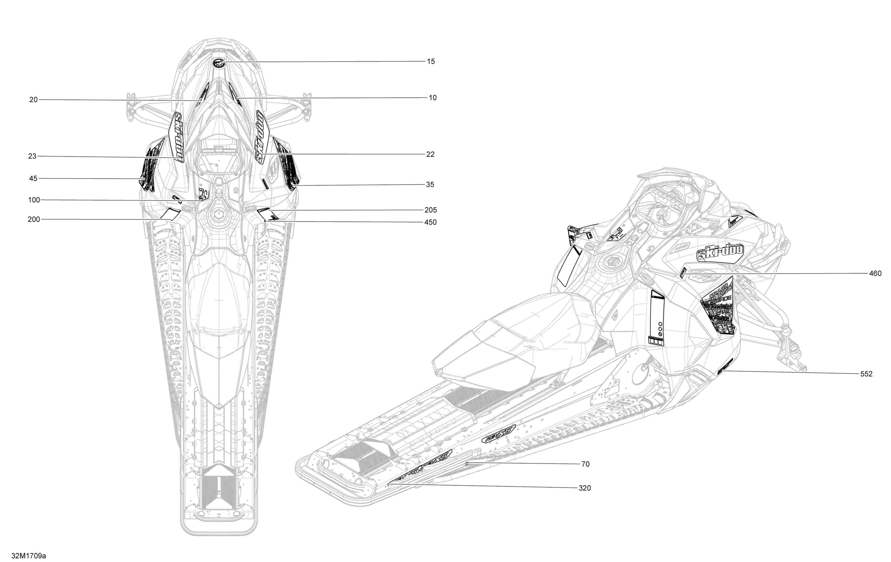 Decals - Package Sport, SE