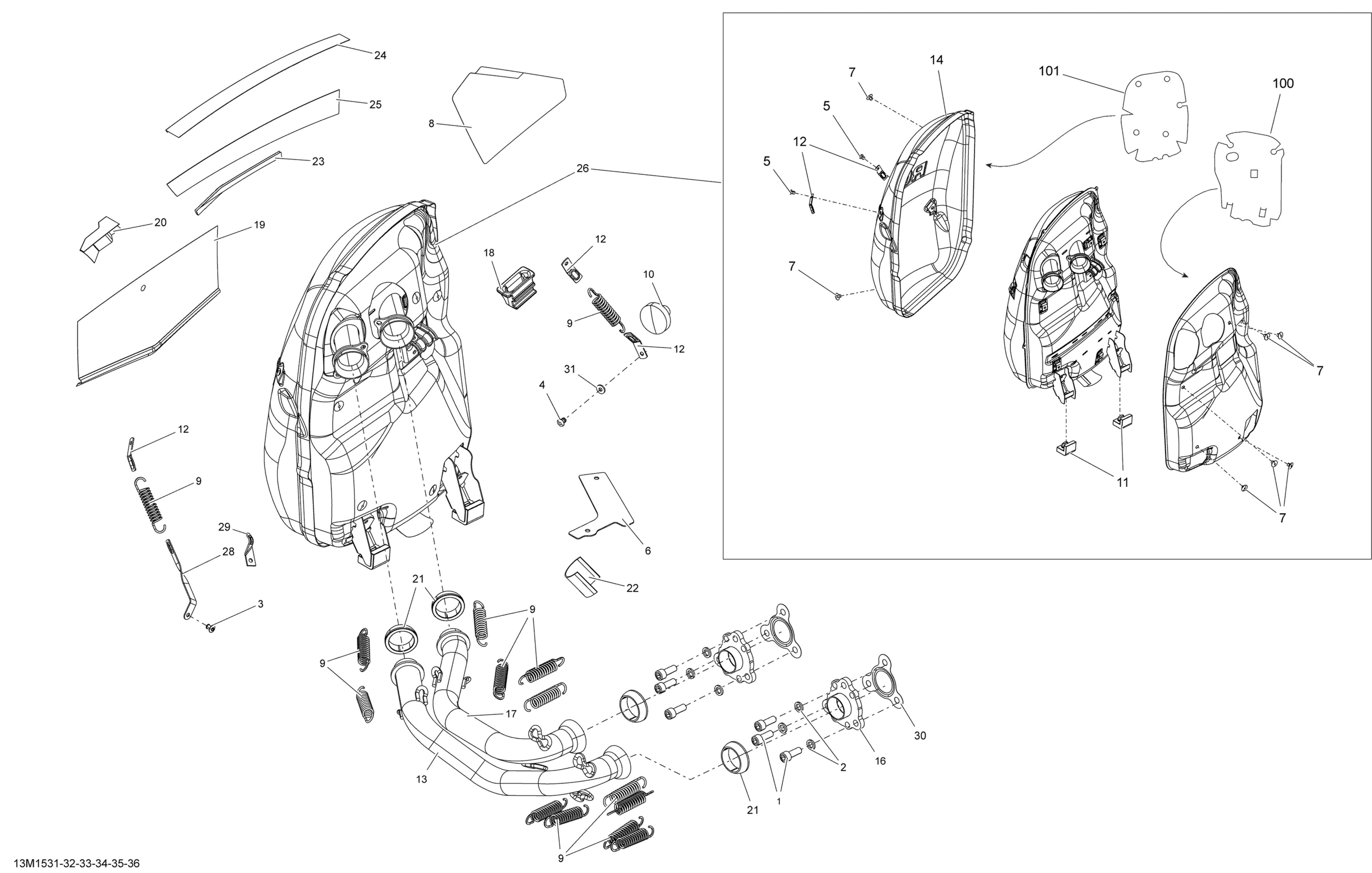 Exhaust System _13M1534