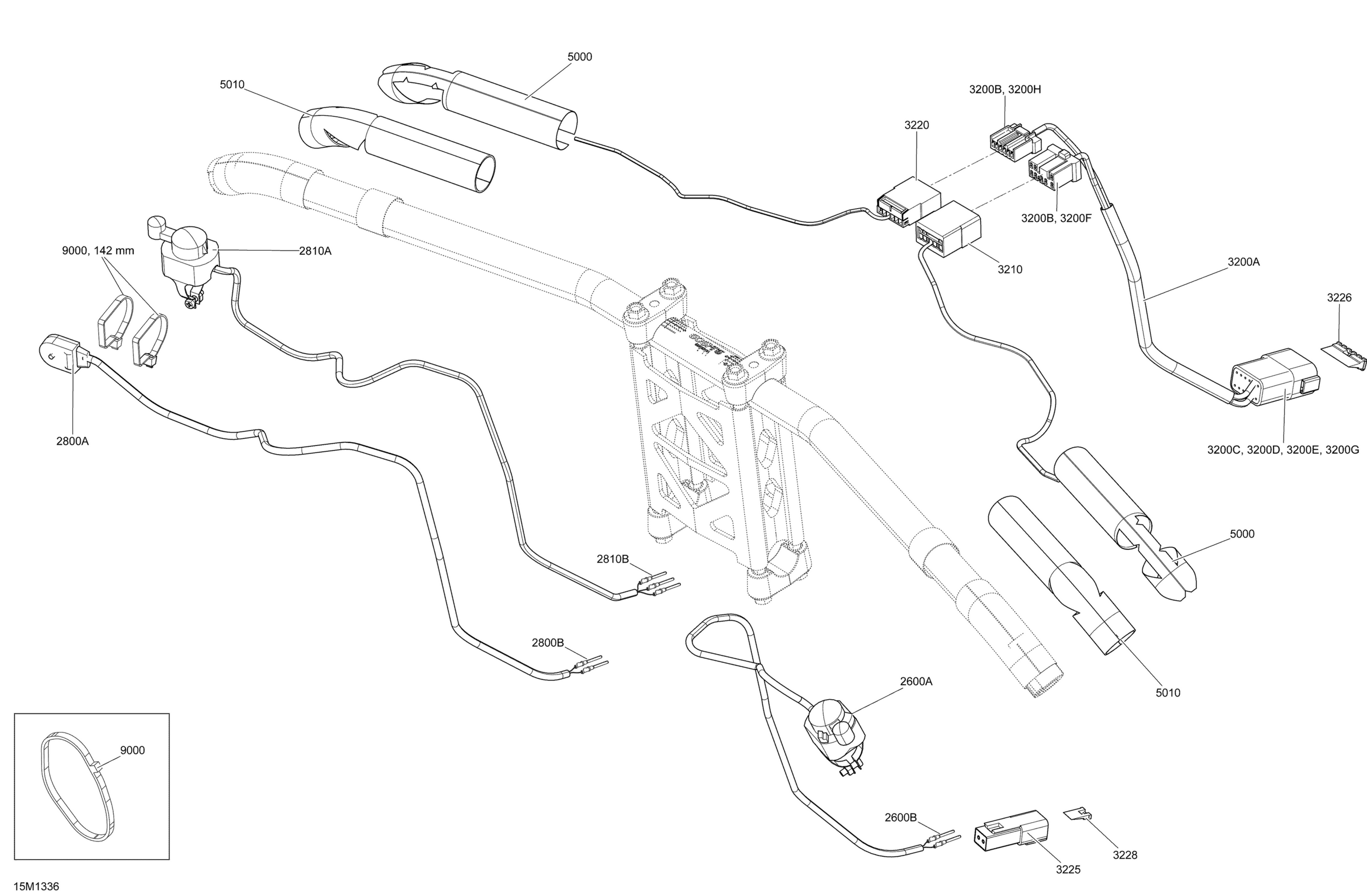 Схема узла: Steering Wiring Harness