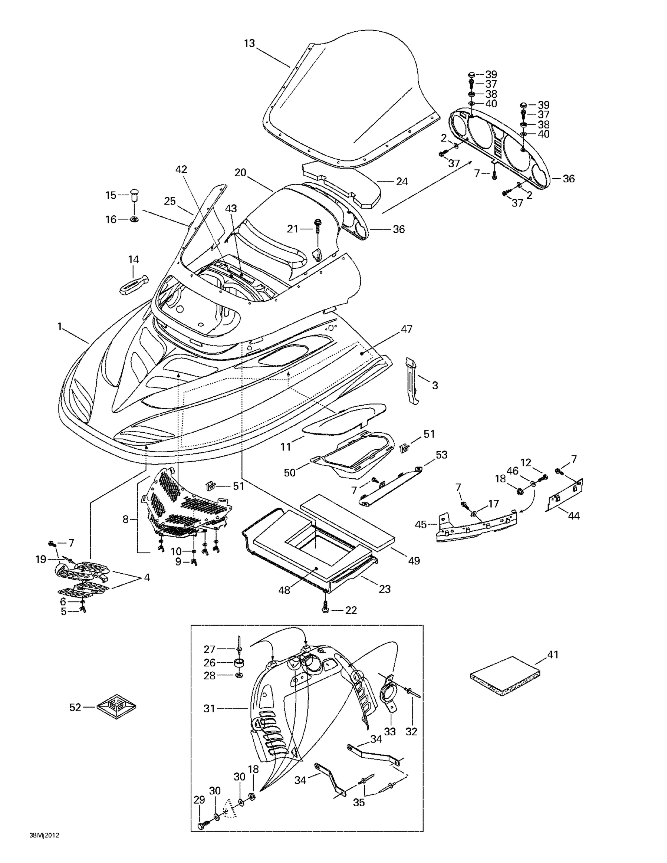 Cab, Console