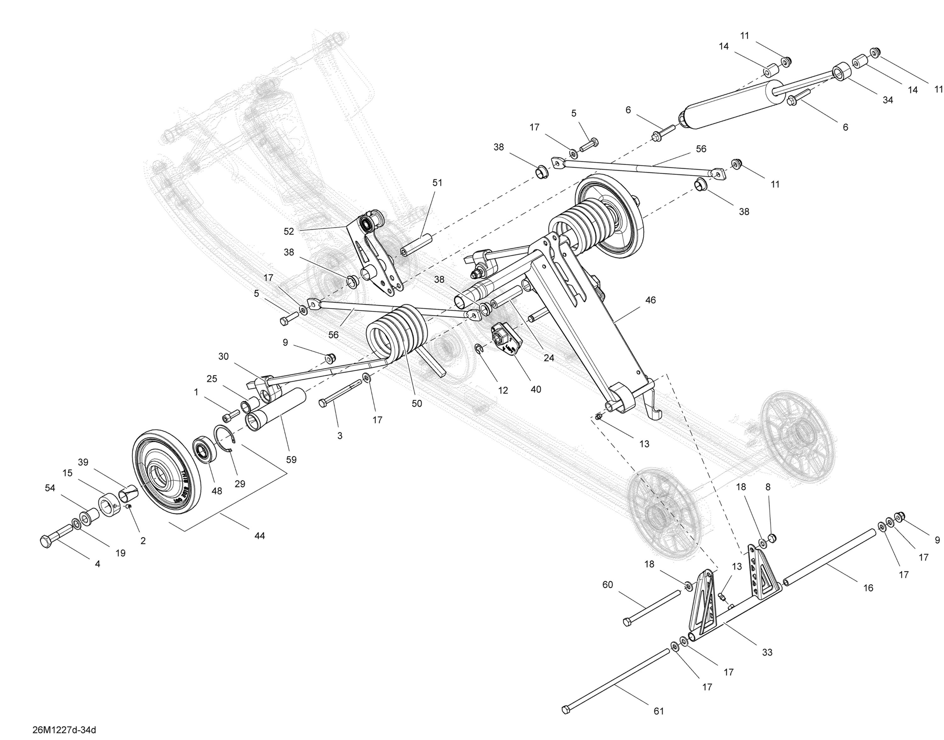 Rear Suspension Rear Arm(STD,Sport)