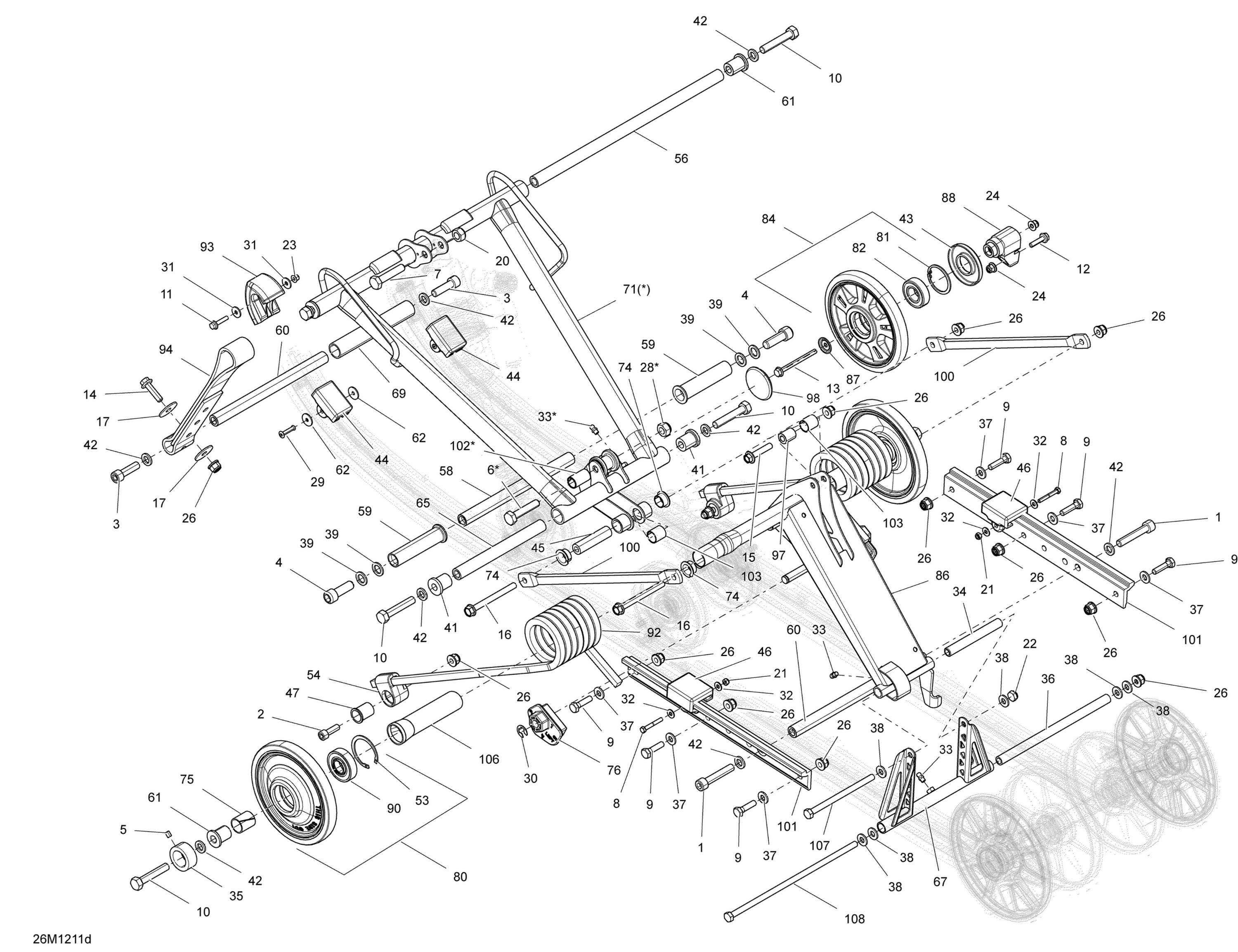 Rear Suspension Common Parts 146,154