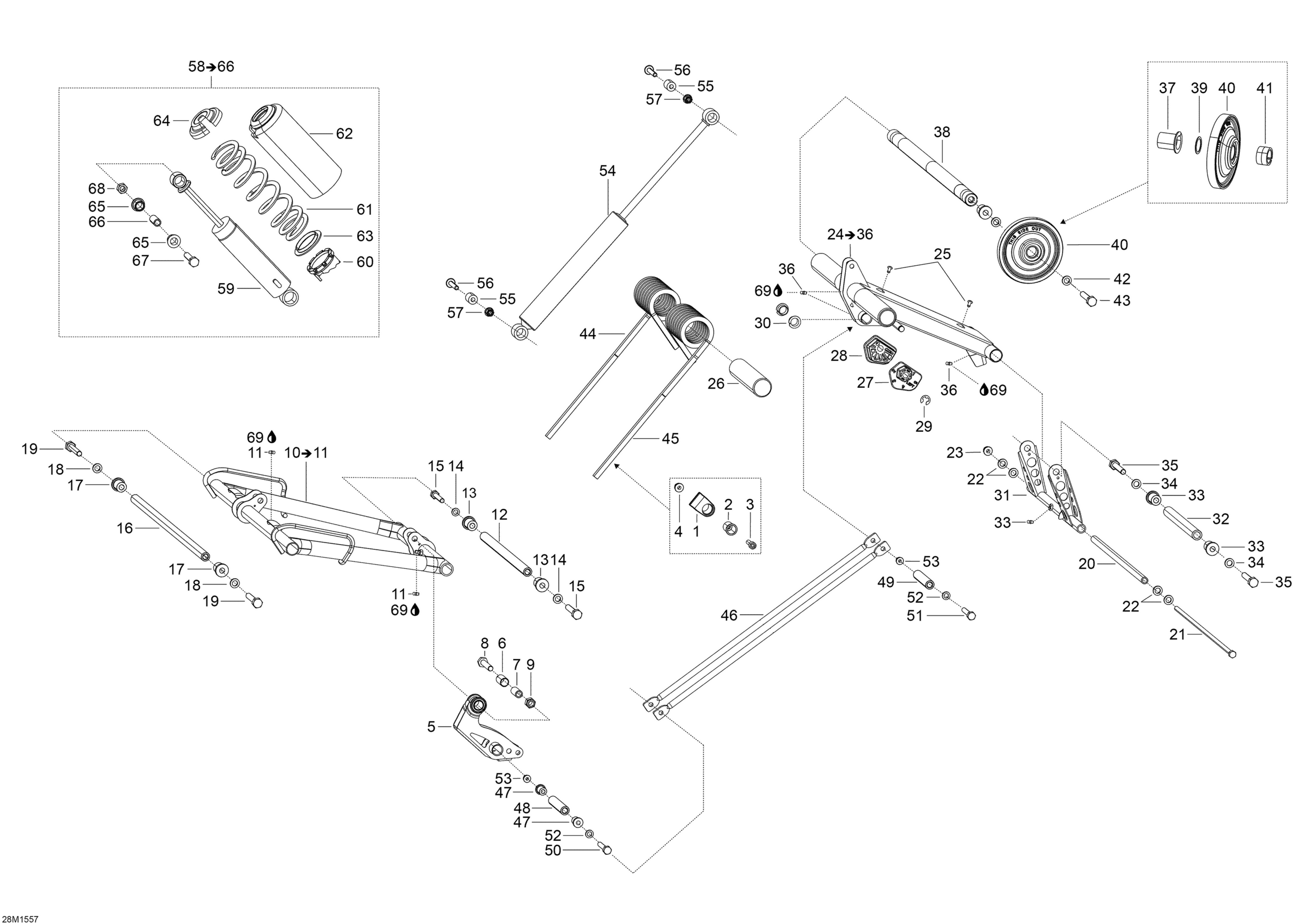 Rear Suspension B _28M1553