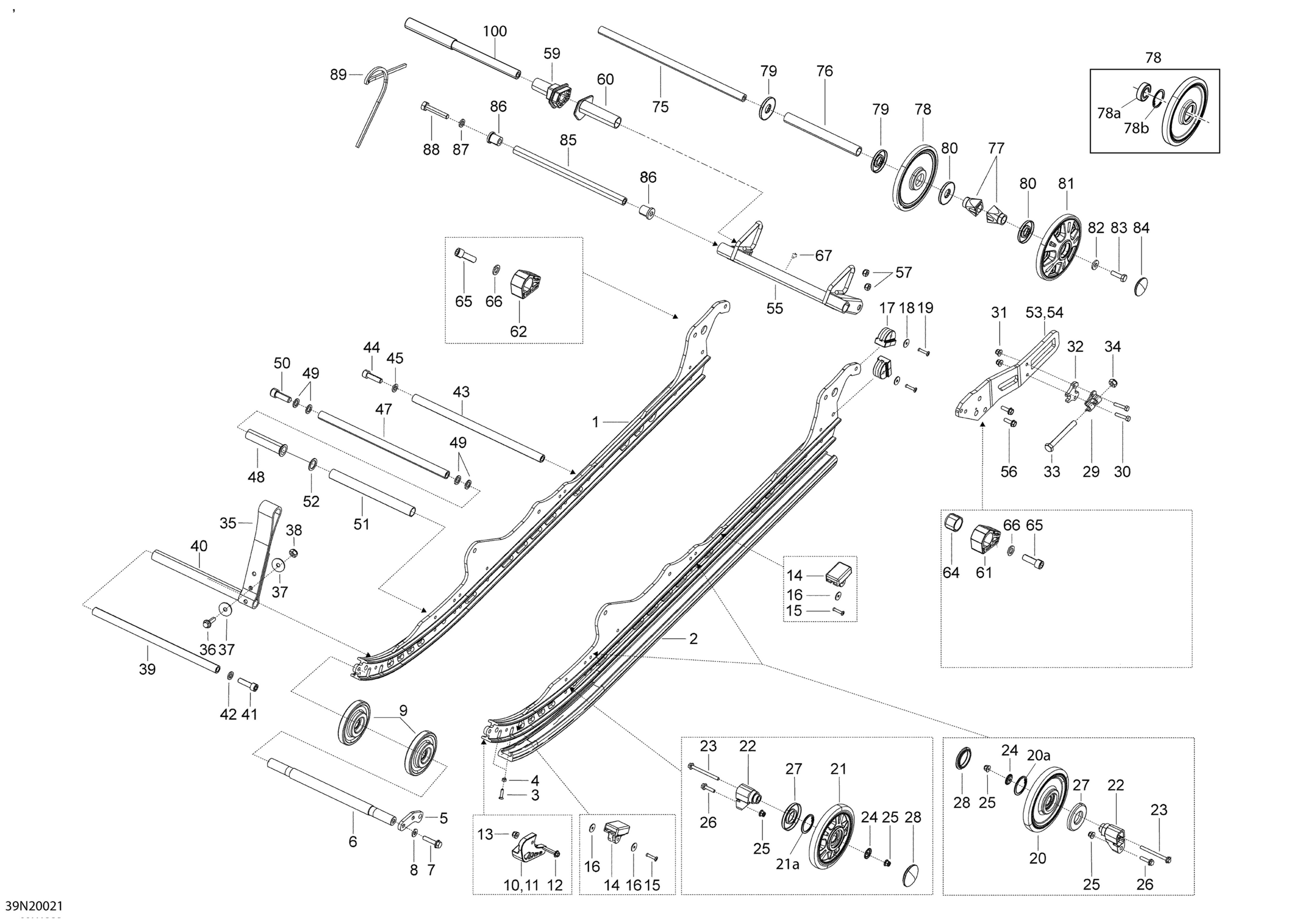 Suspension, Rear - Lower Section