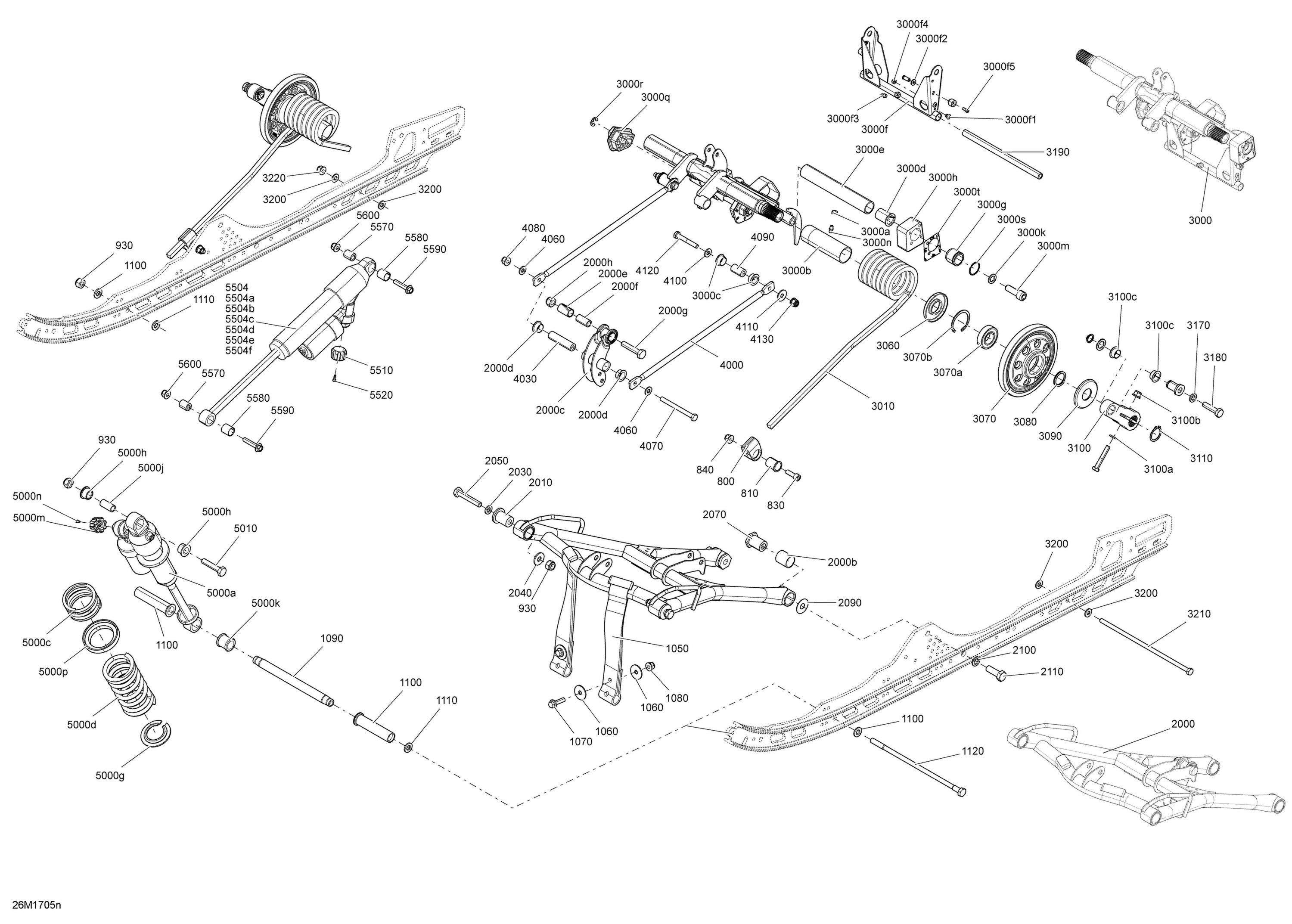 Rear Suspension - rMotion - Package Iron Dog - Superior