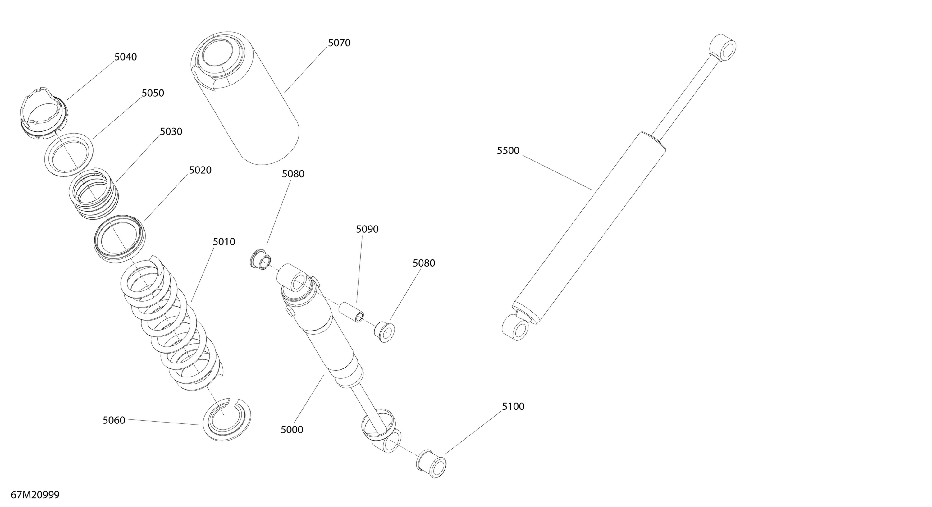 Suspension, Rear - Shocks - LE