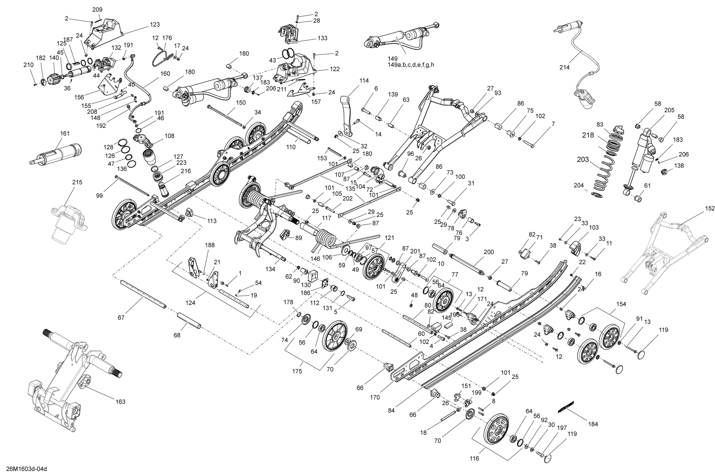 Rear Suspension - Package X