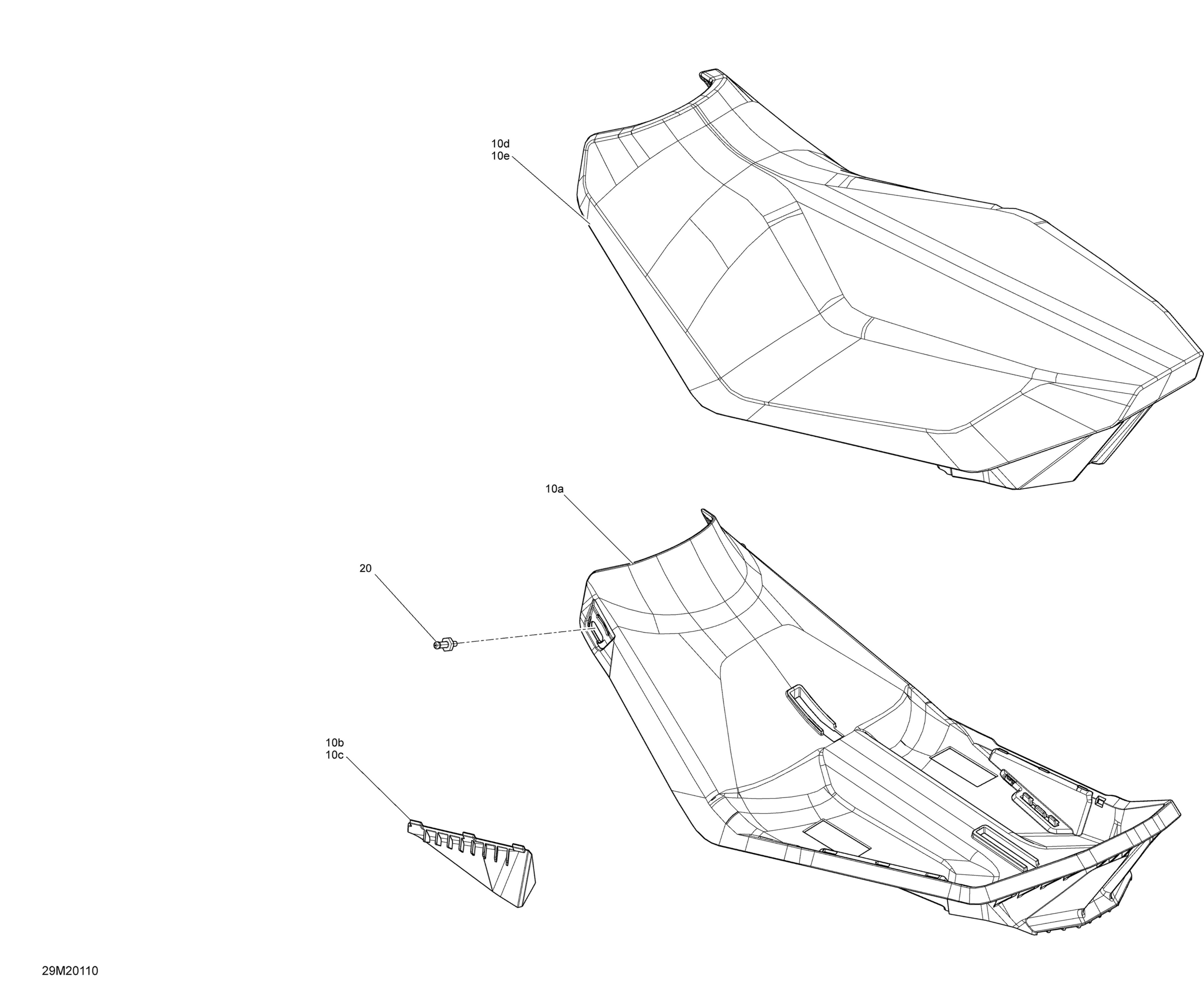 Seat - Main Section - XRS