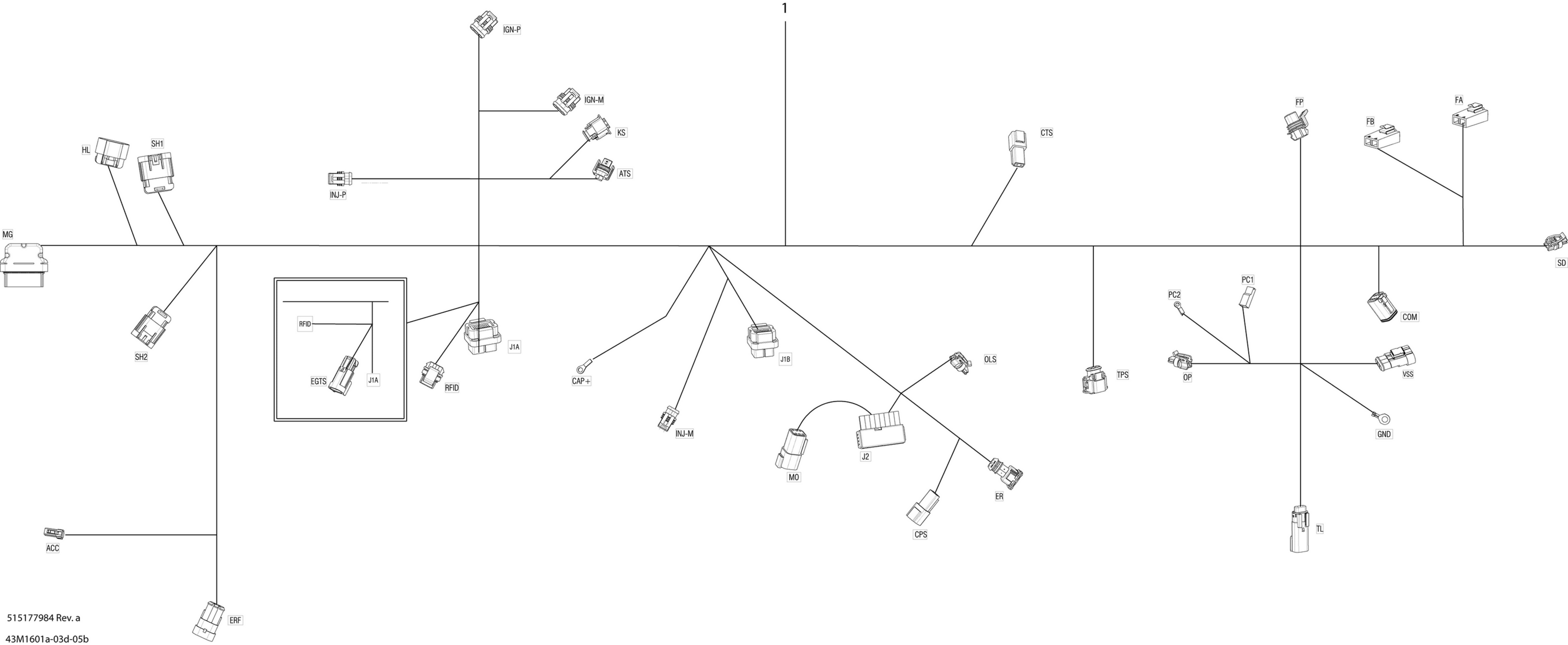 Electrical Harness - Main 515177984