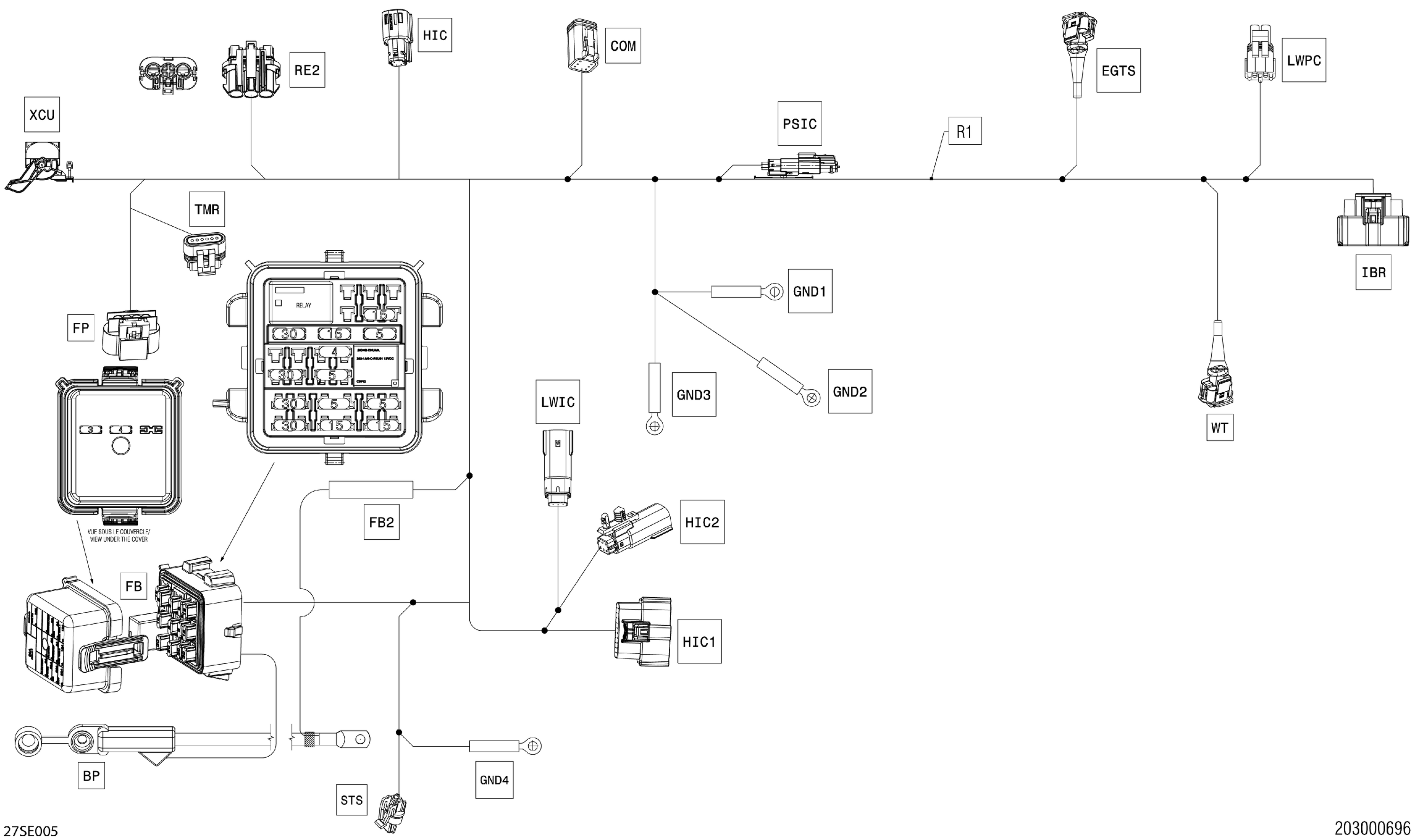 Electric - Main Harness - 278004461