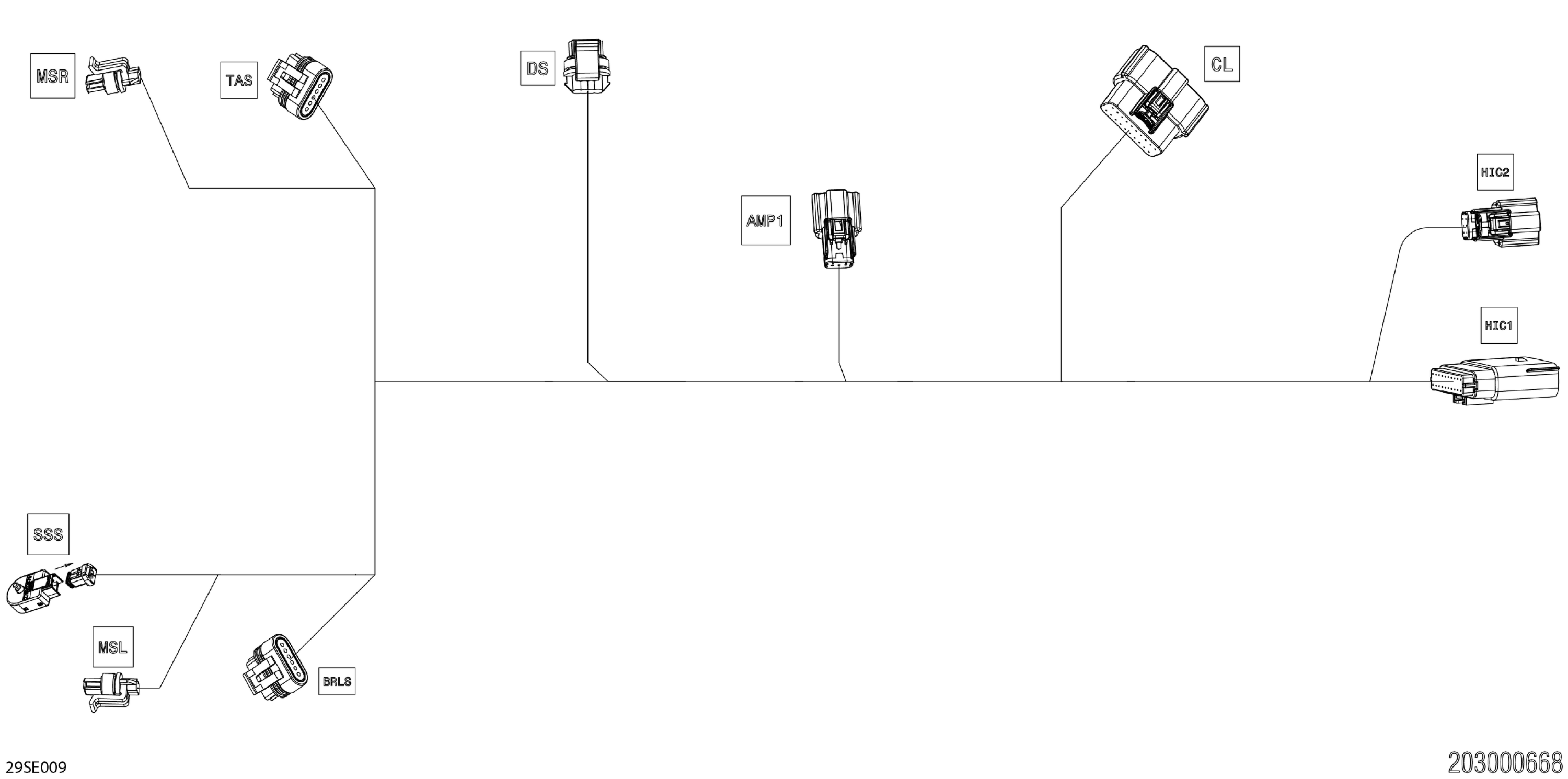 Electric - Steering Wiring Harness - 278004050