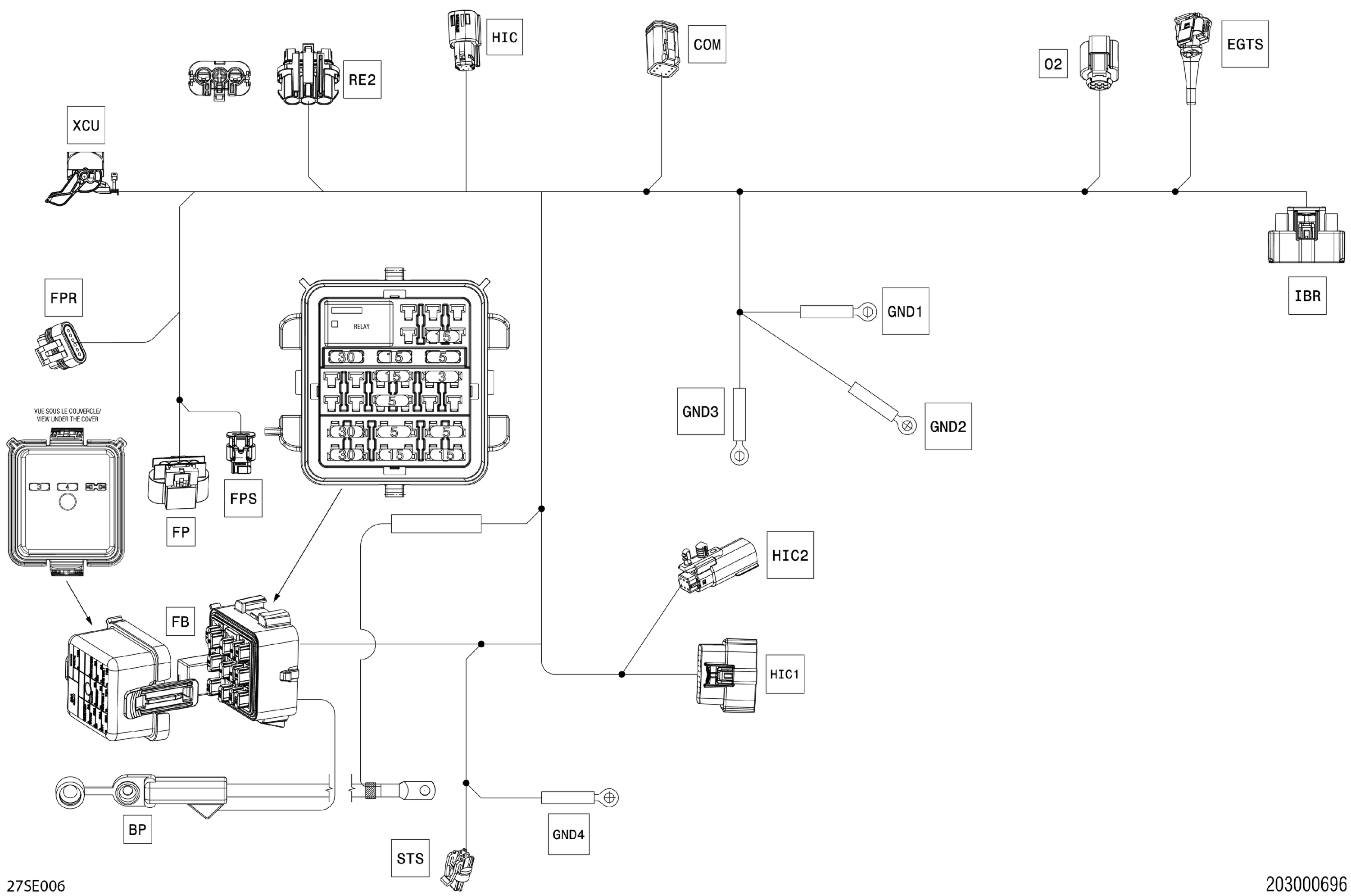 Electric - Main Harness - 278004456