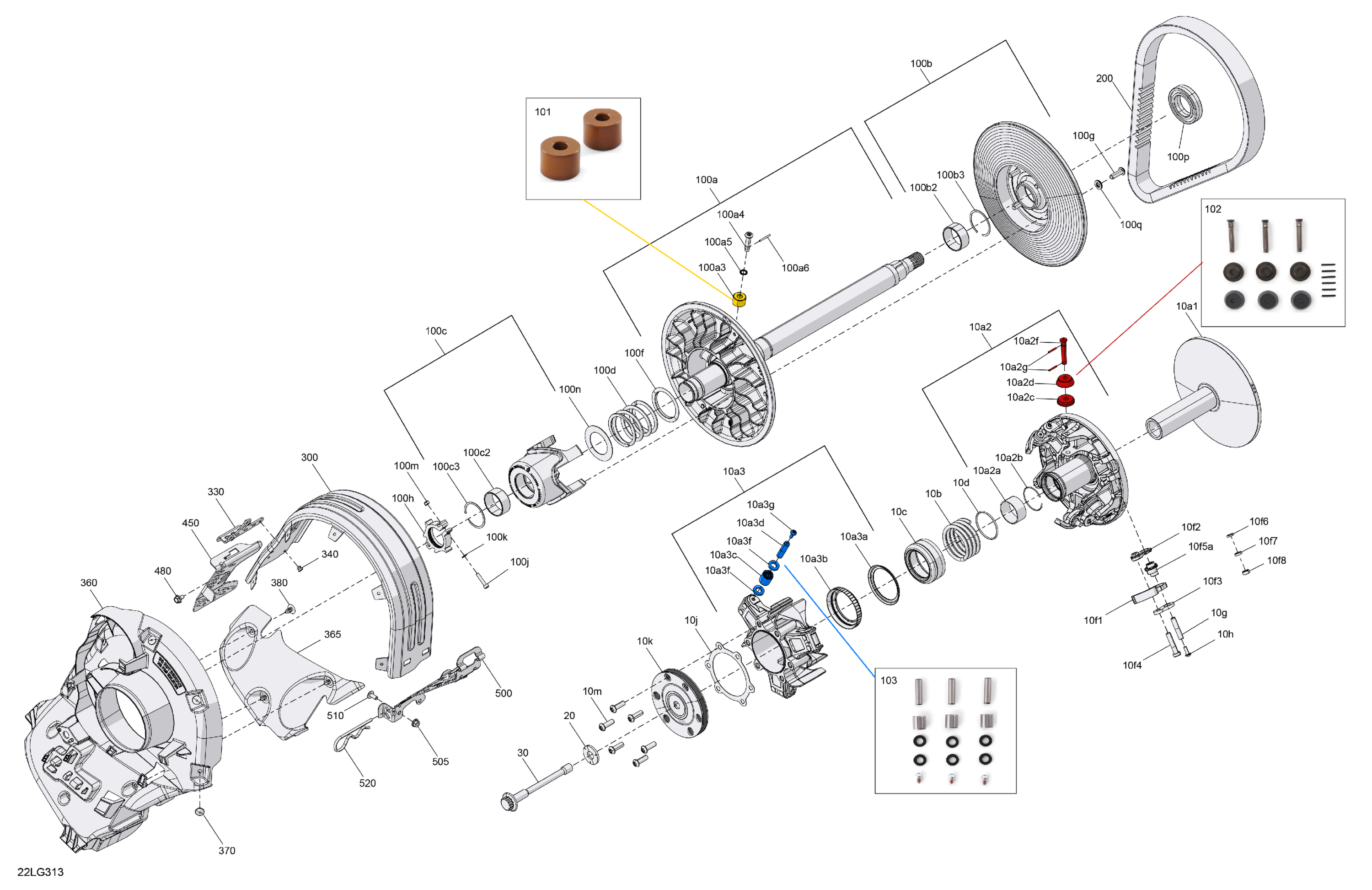 Drive - Pulley