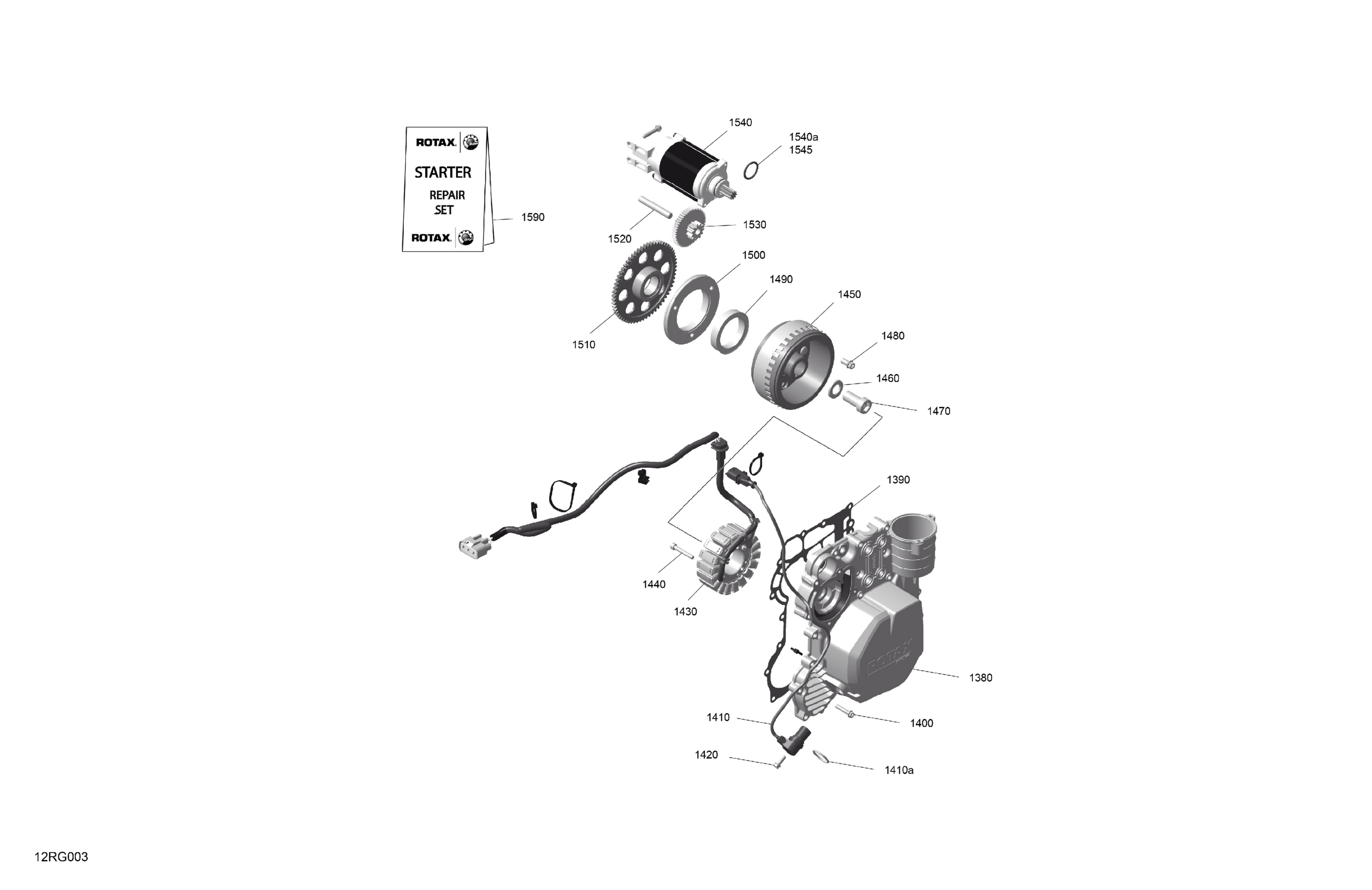 ROTAX - Magneto and Electric Starter