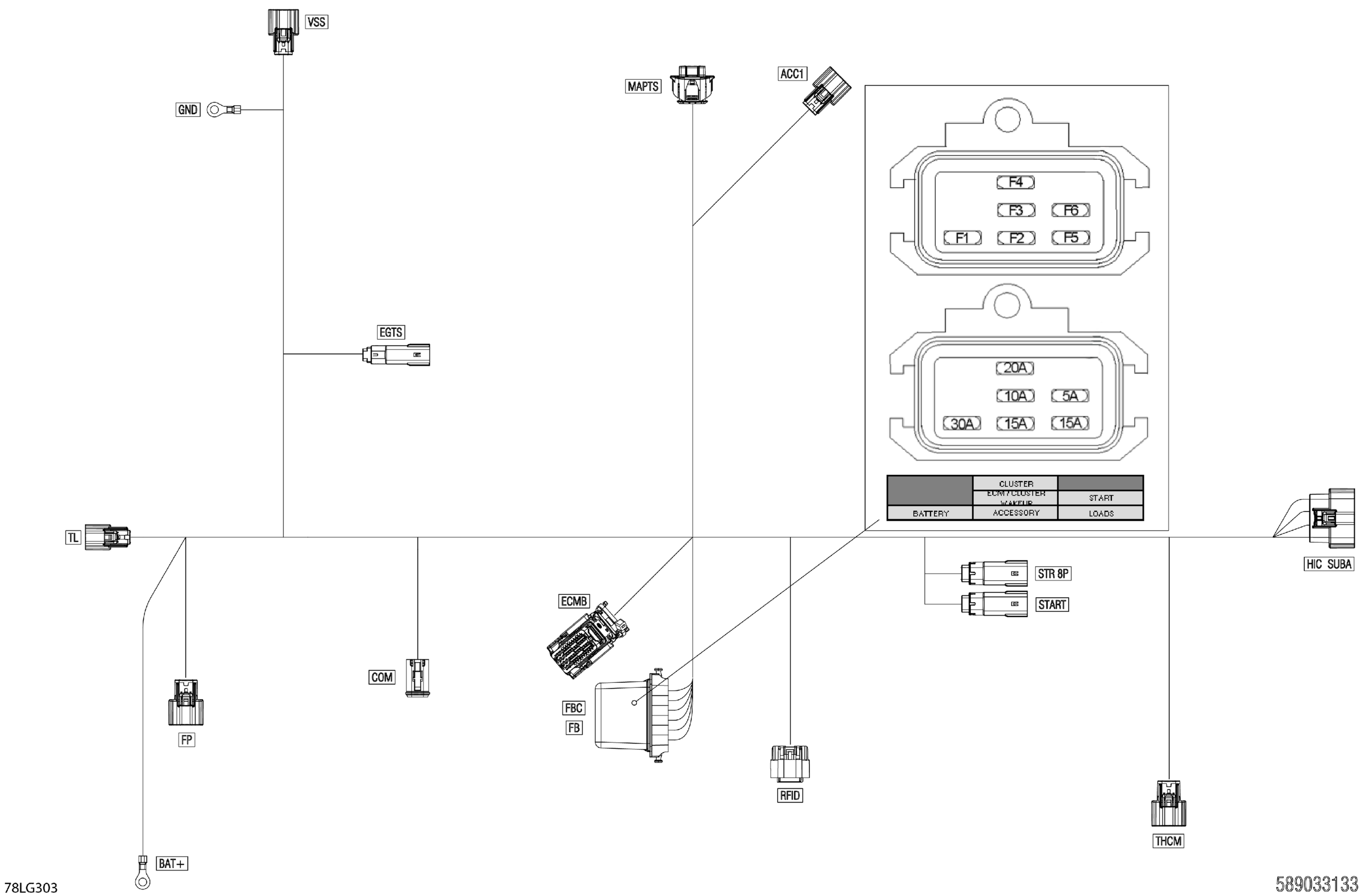Electric - Main Harness - 515179921