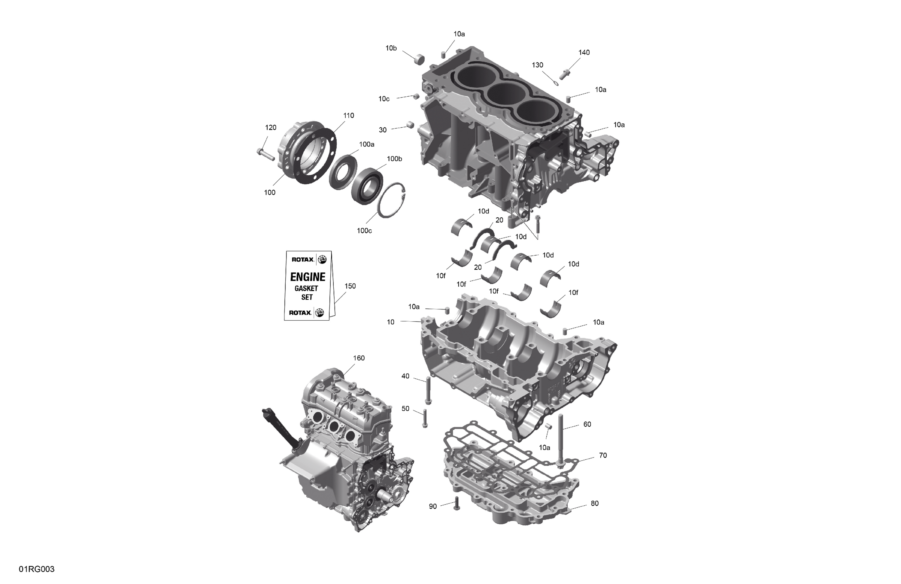 ROTAX - Crankcase