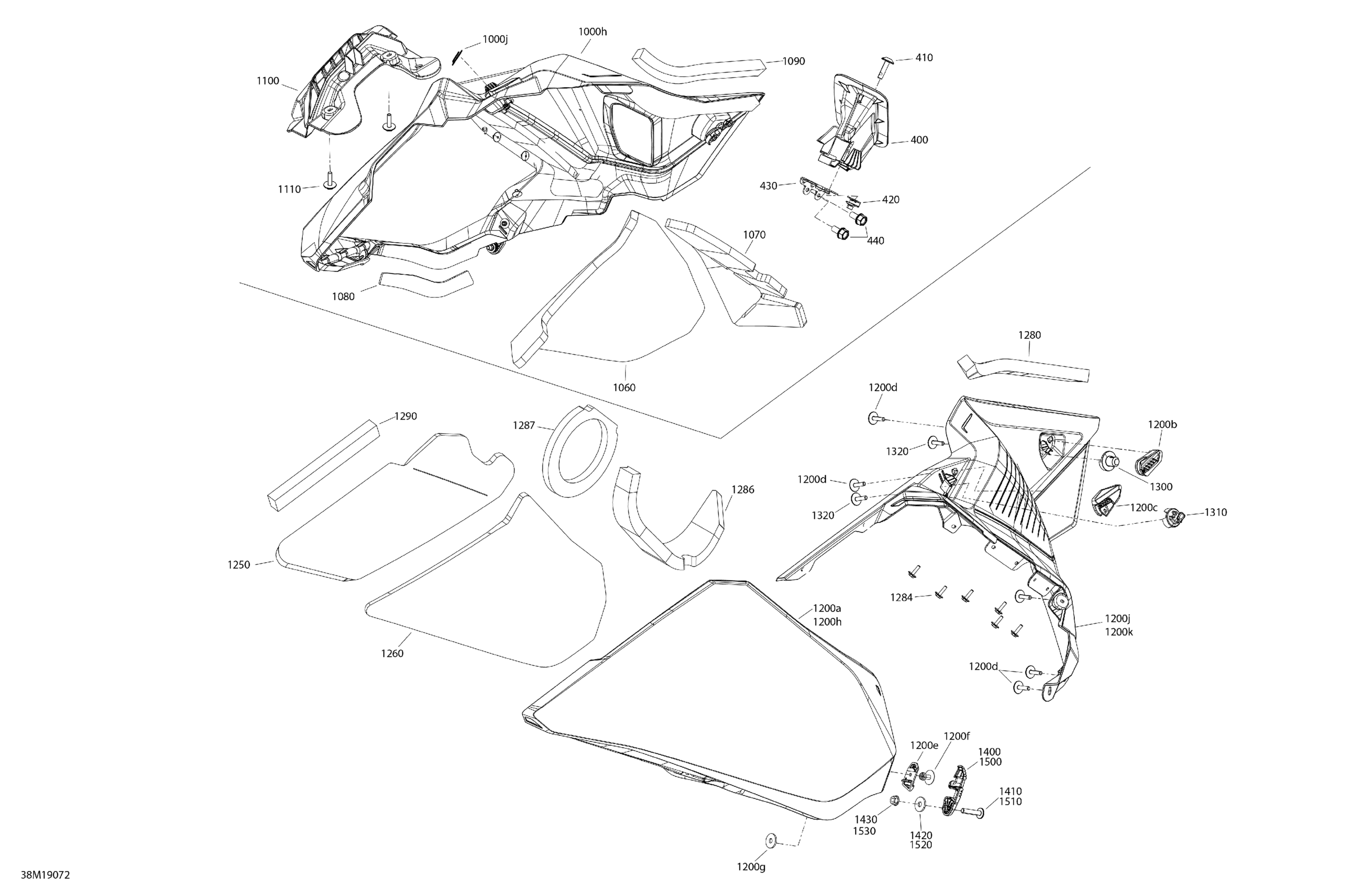 Hood - Panel Section