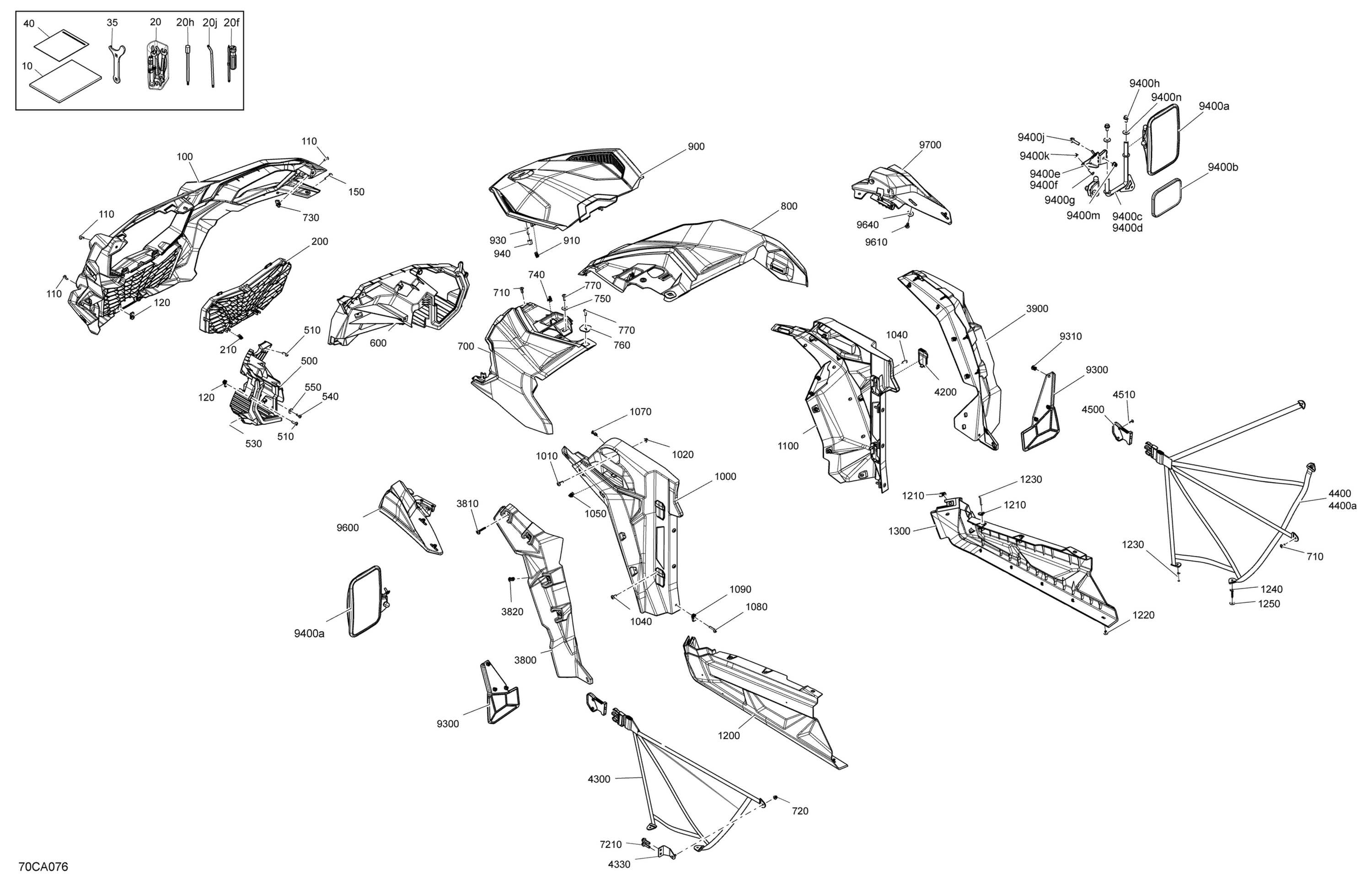 Body - Front Section