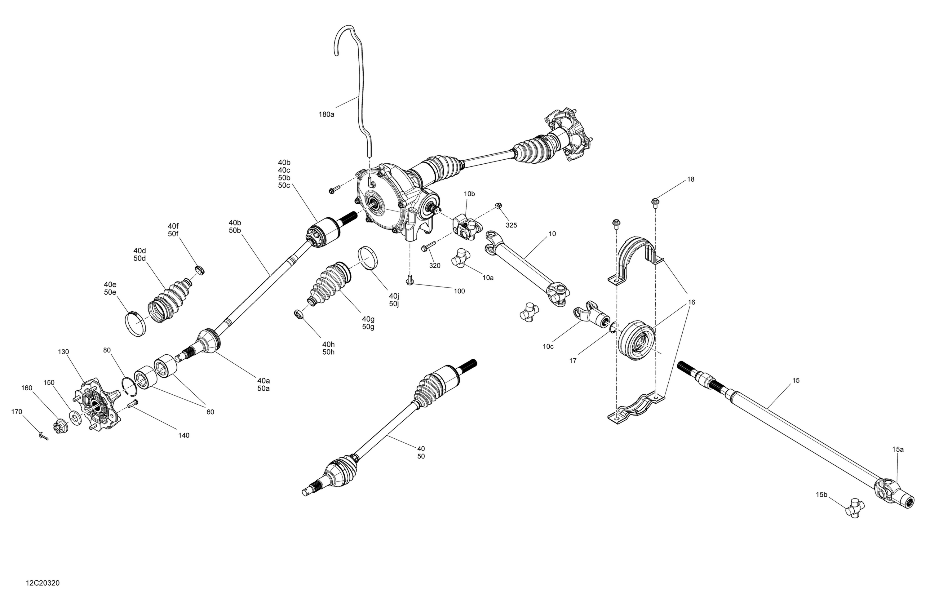 Front Drive - Common Parts - XMR