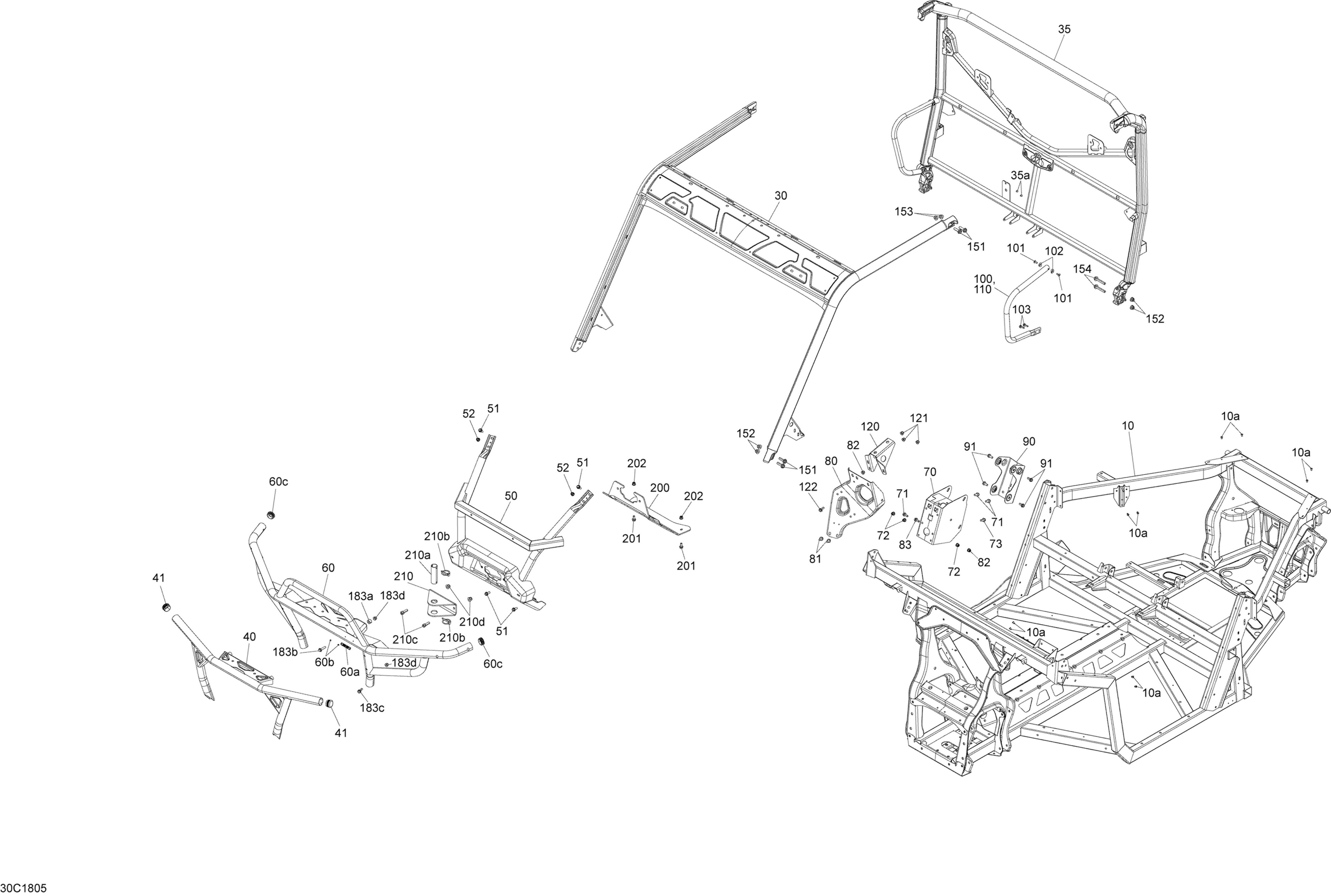 Frame Traxter Non MAX