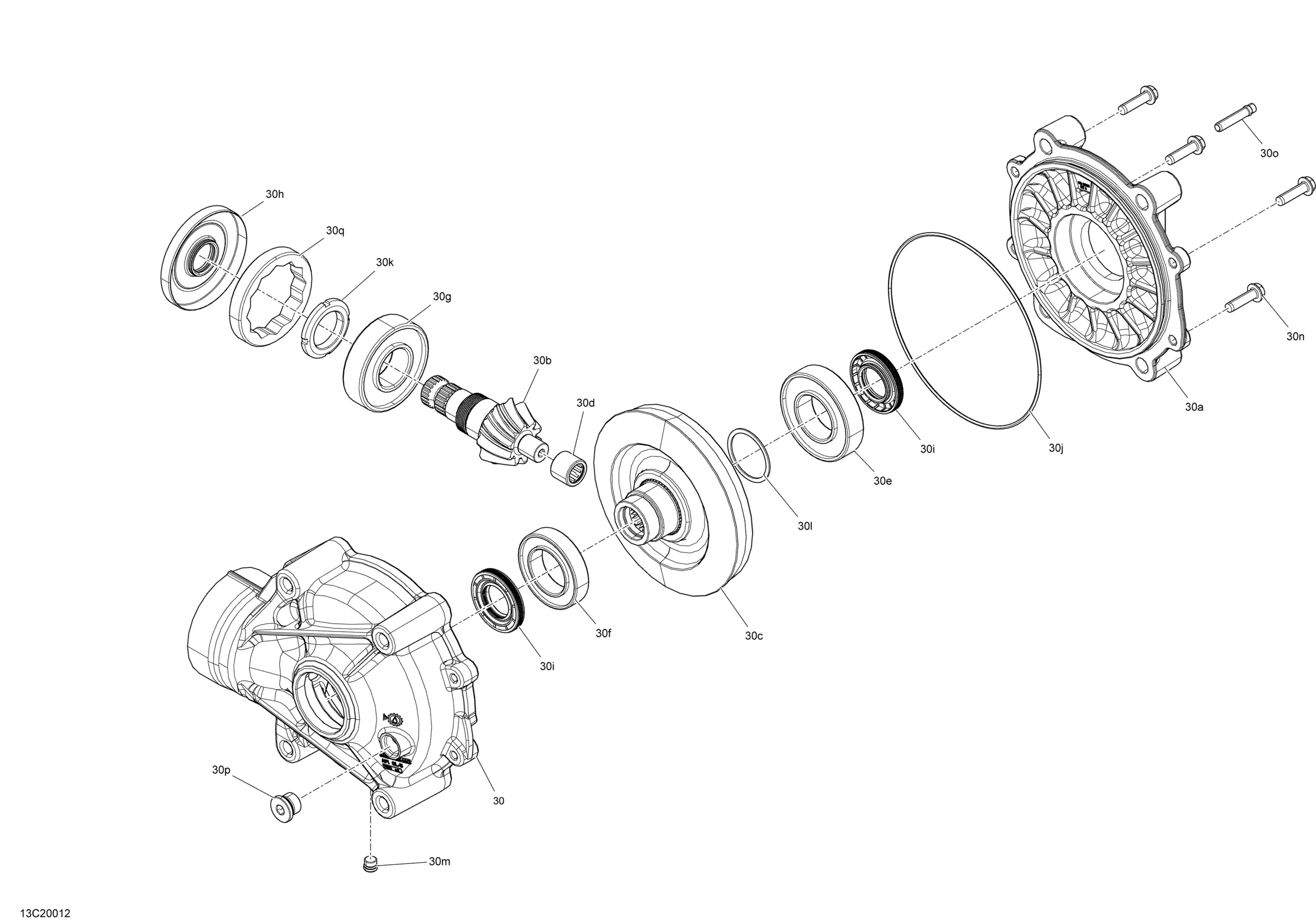 Rear Drive - Differential Parts