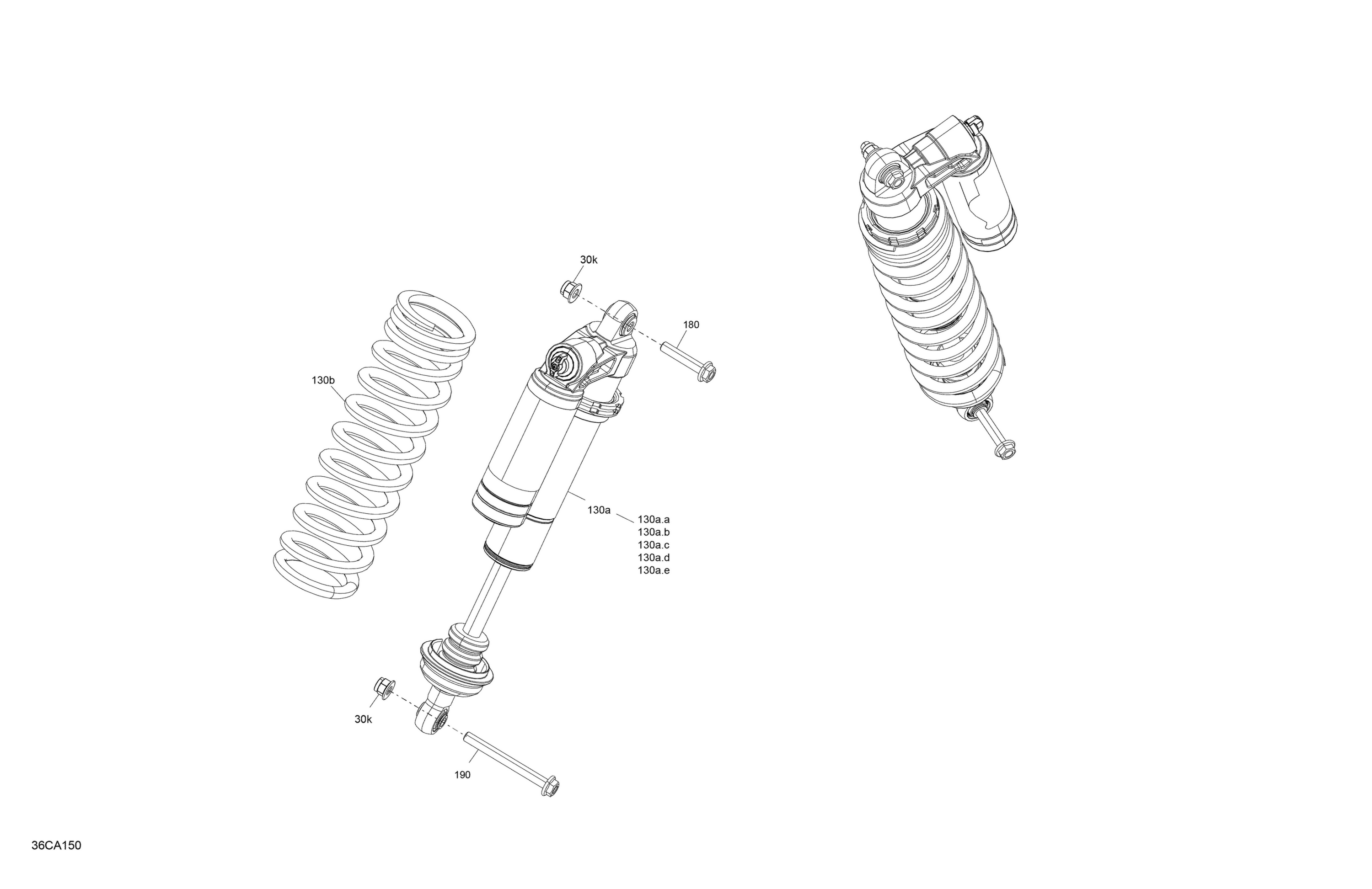 Suspension - Rear Shocks - XTP