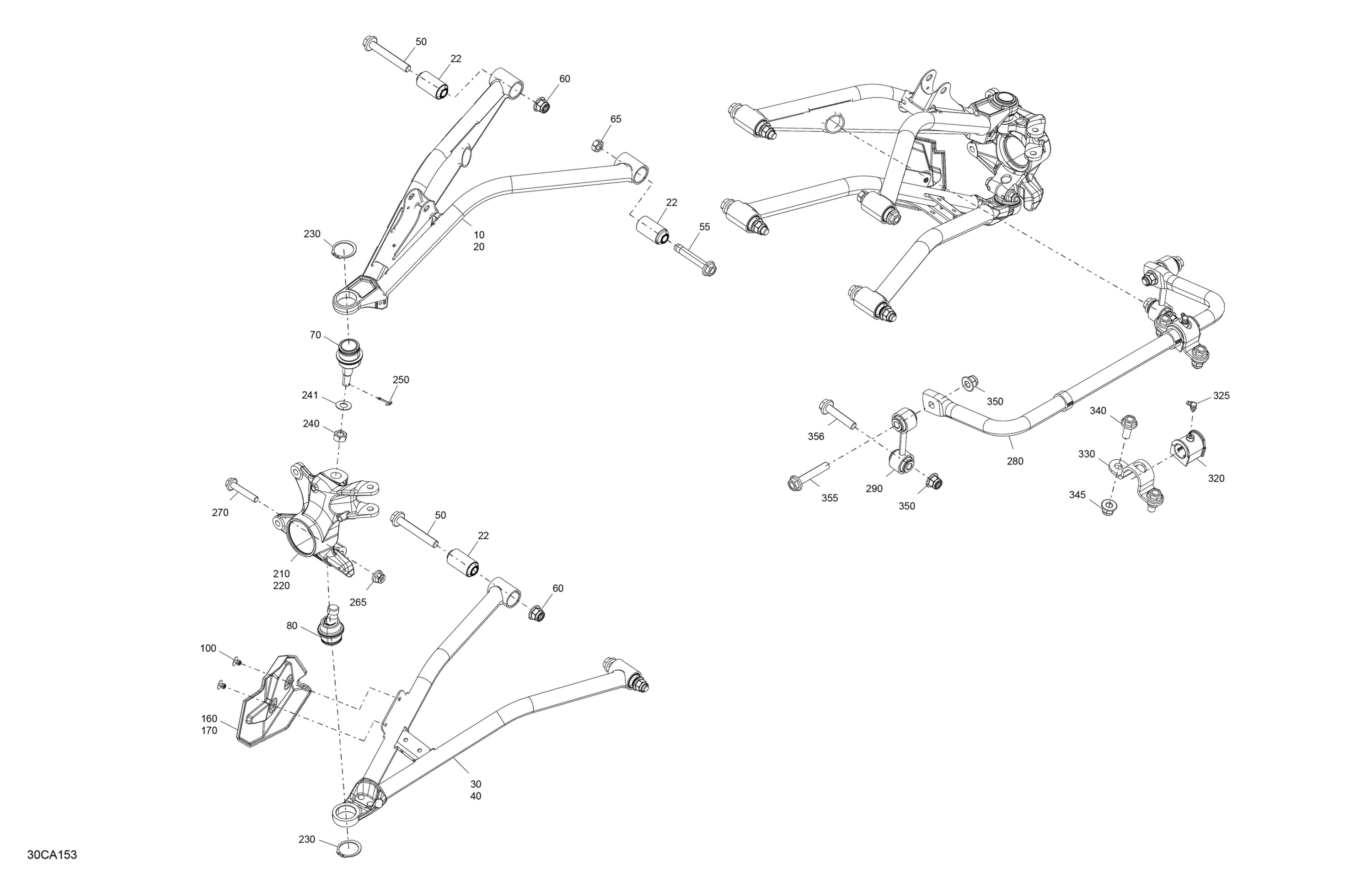 Suspension - Front - XT