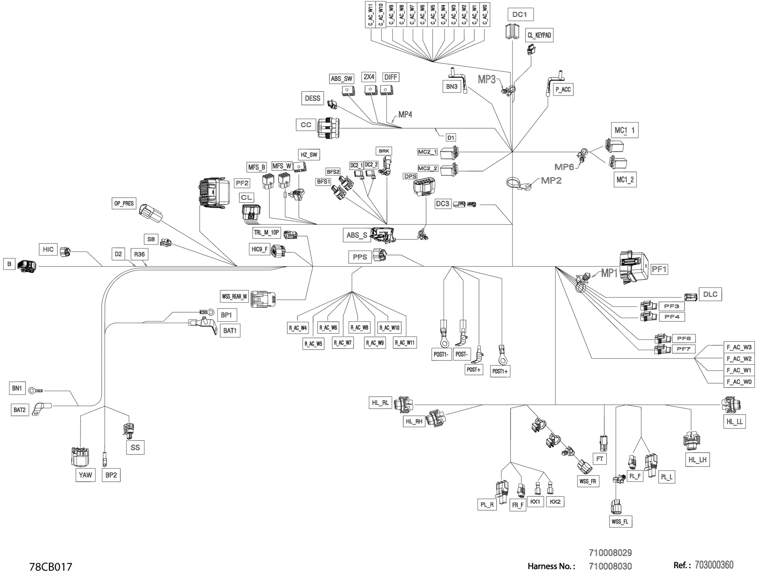 Electric - Main Harness