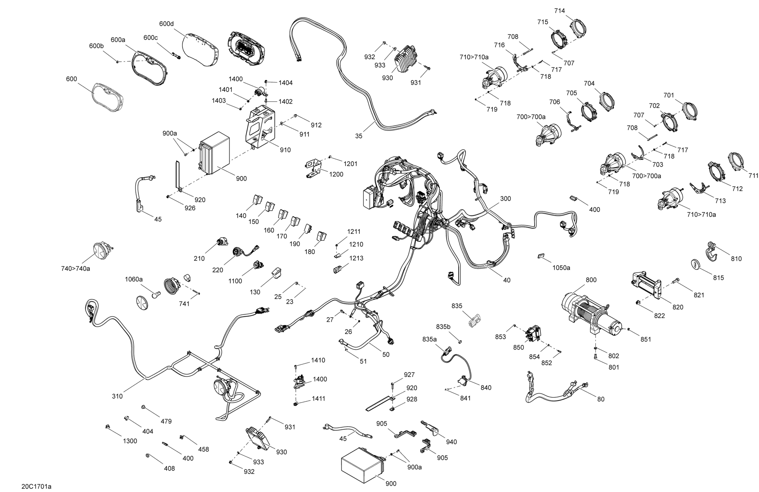 Electrical System - Except Package LTD