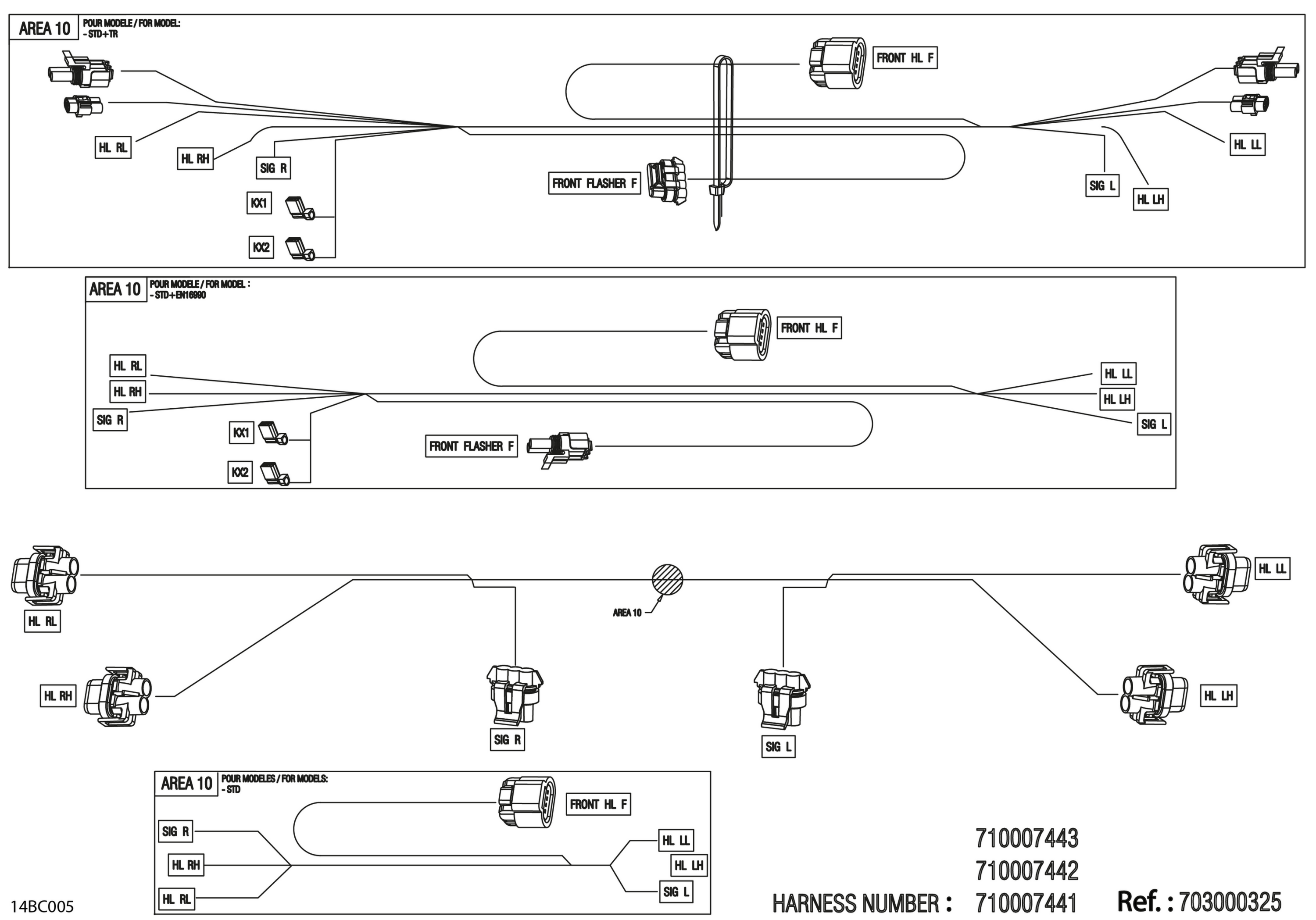 Electric - Front Wiring Harness