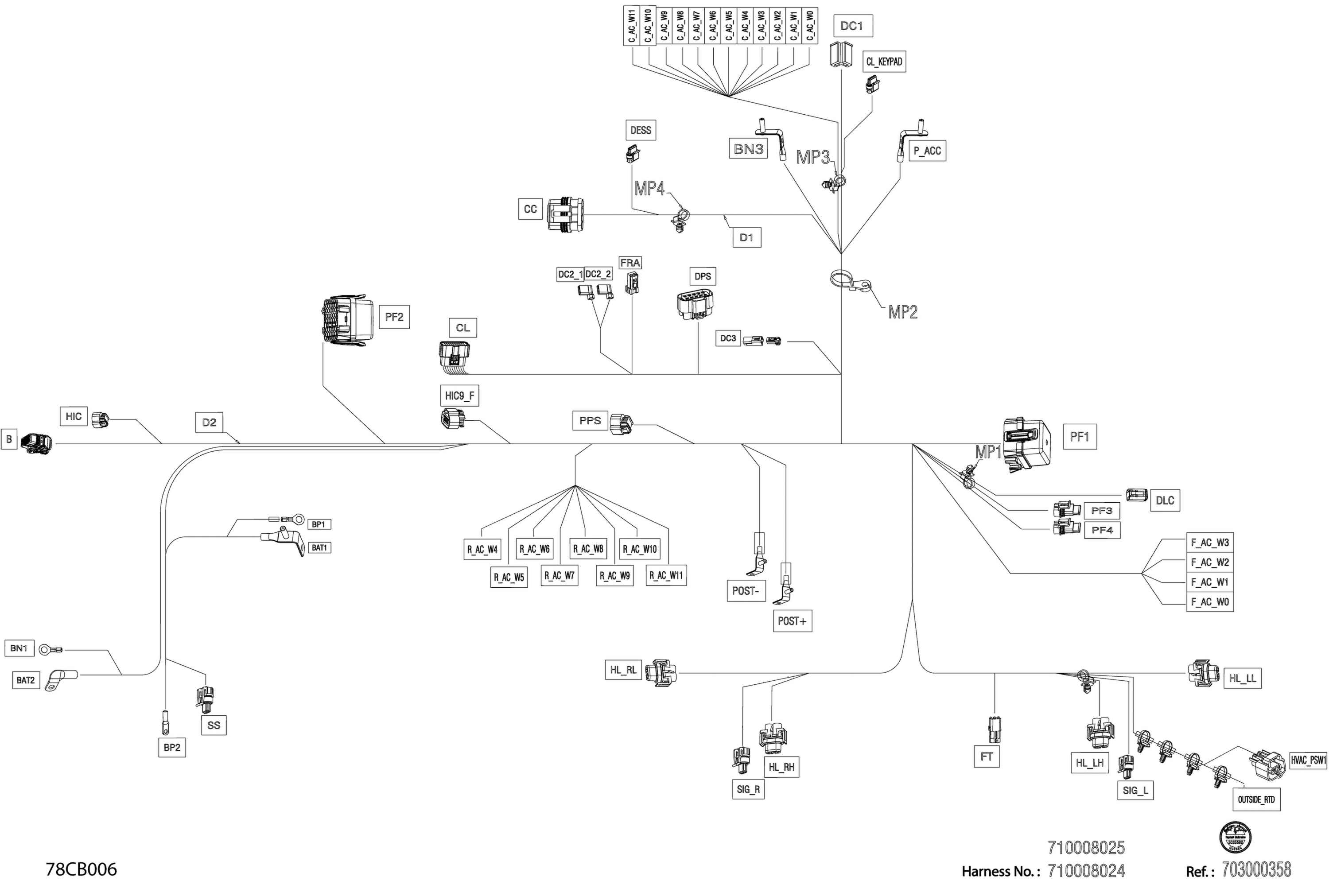 Electric - Main Harness