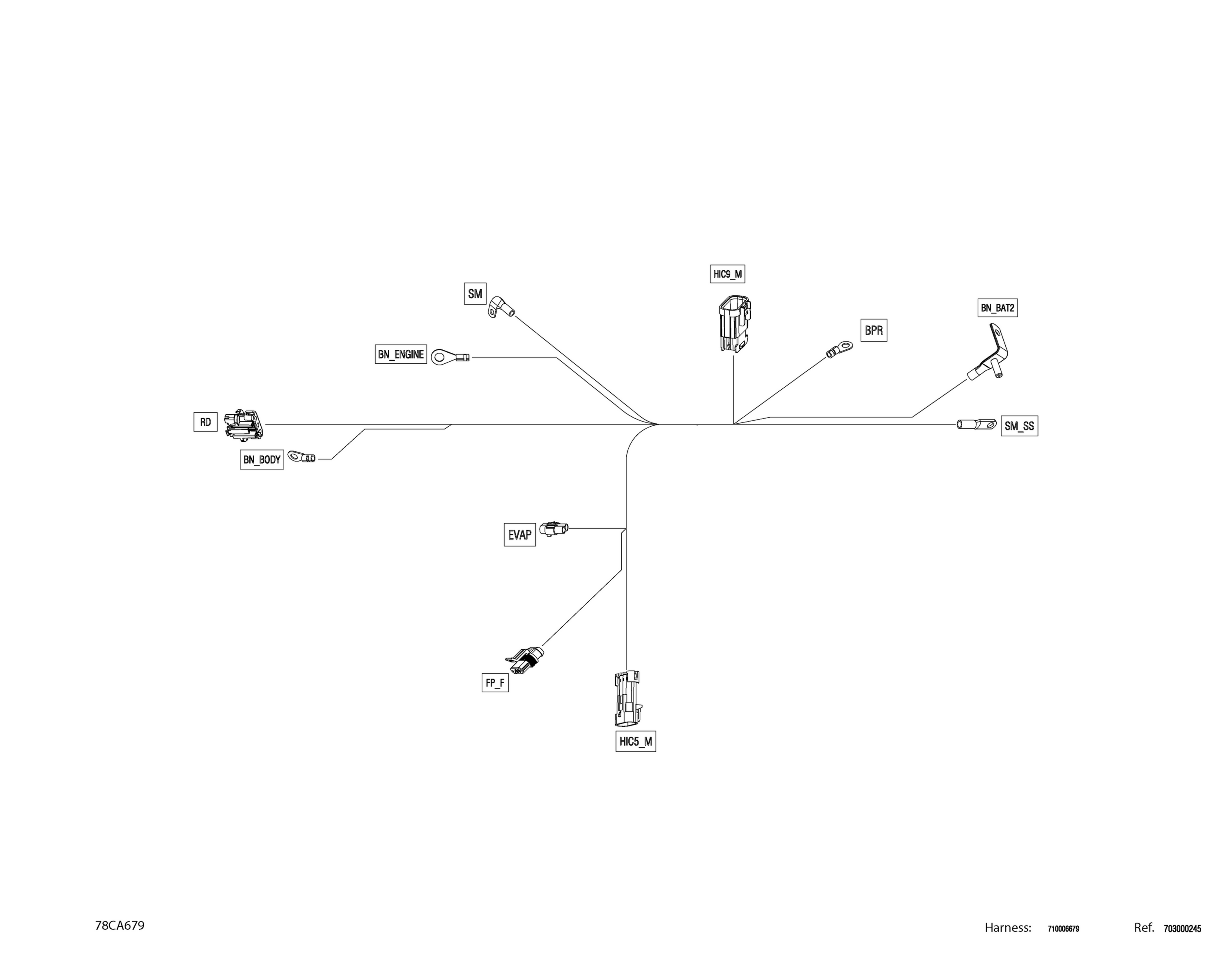Electric - Wiring Harness Voltage Regulator