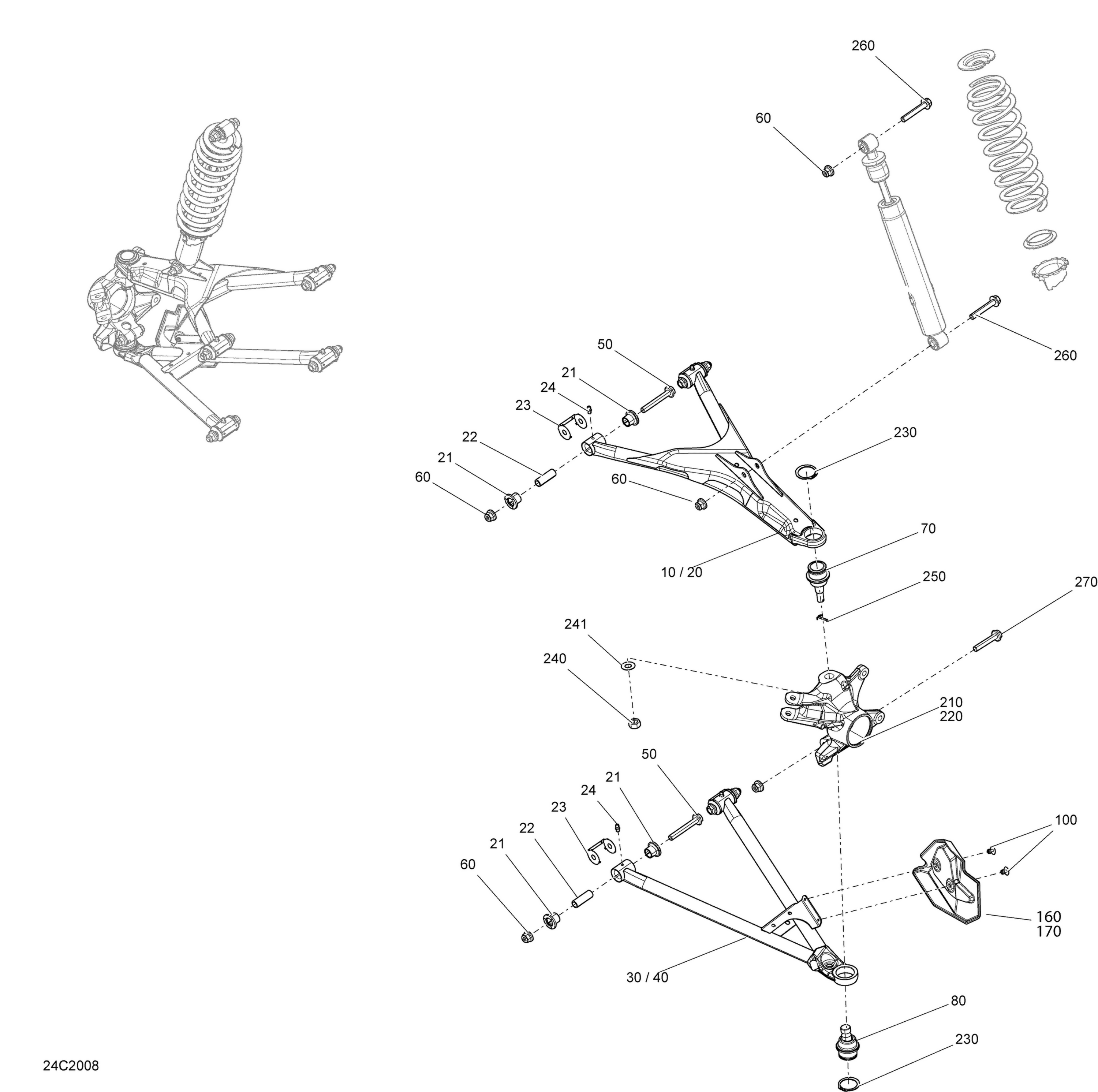 Suspension, Front - System