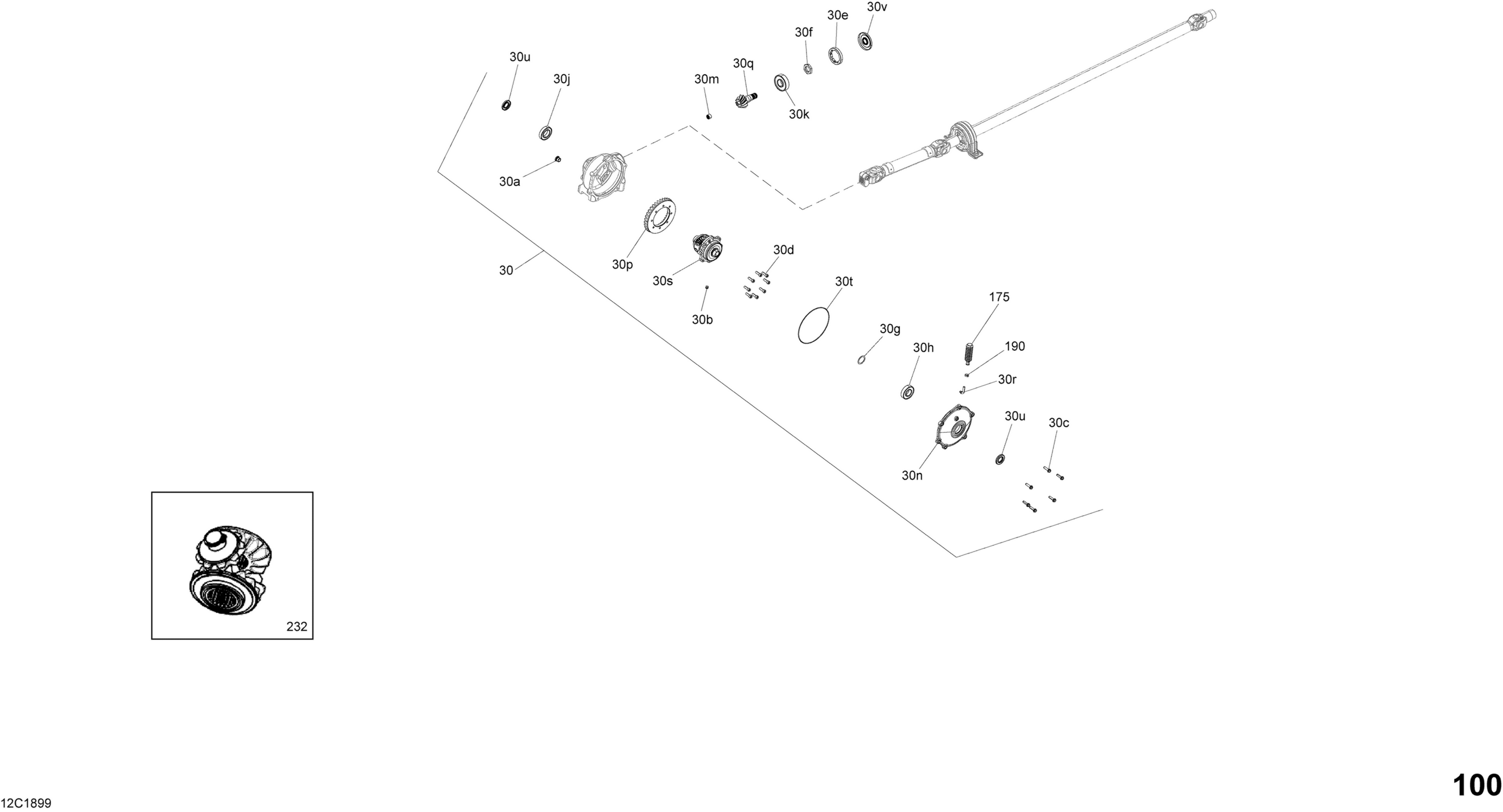 Front Drive - Differential Parts