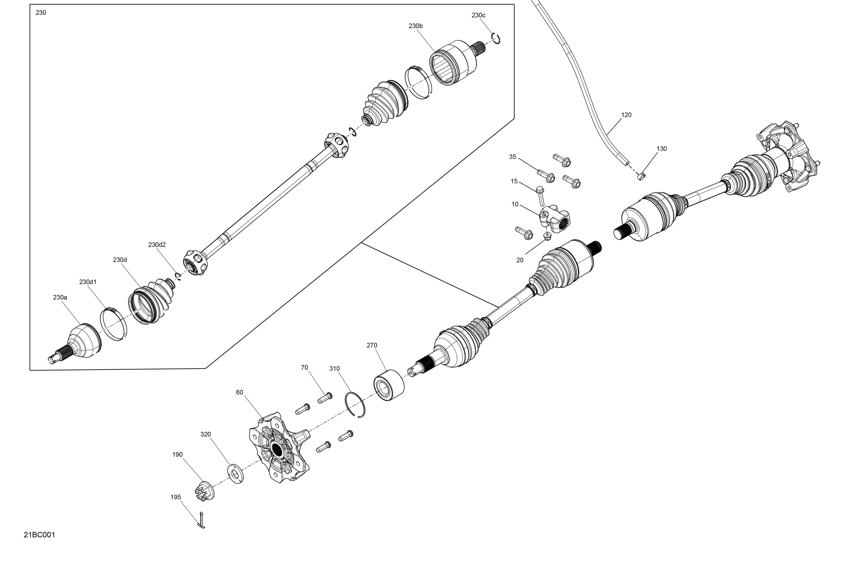 Drive - Rear - Common Parts